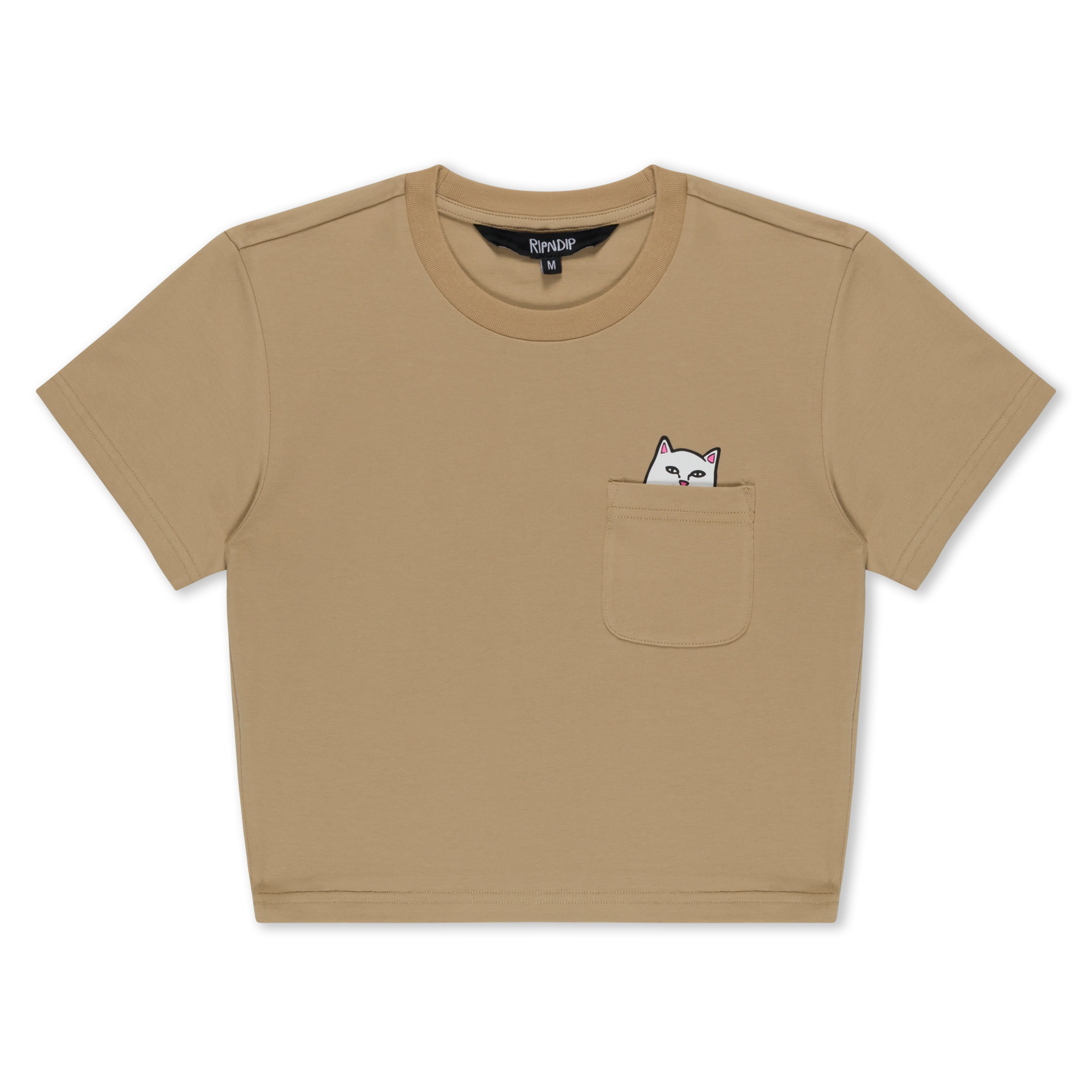Lord Nermal Cropped Pocket Tee (Tan) - Image 3
