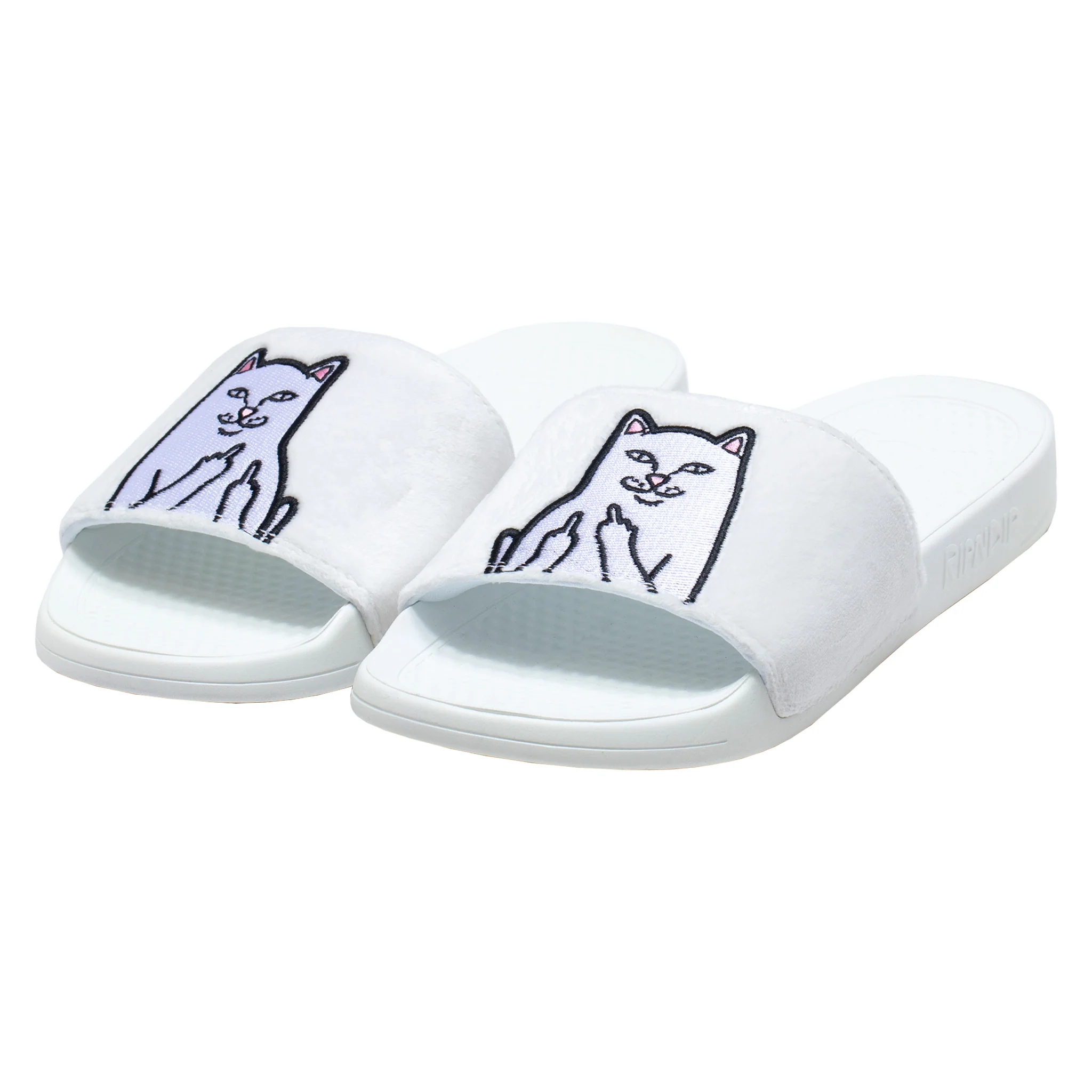 Lord Nermal Glow in the Dark Slides (Blue/Neon) - Image 3