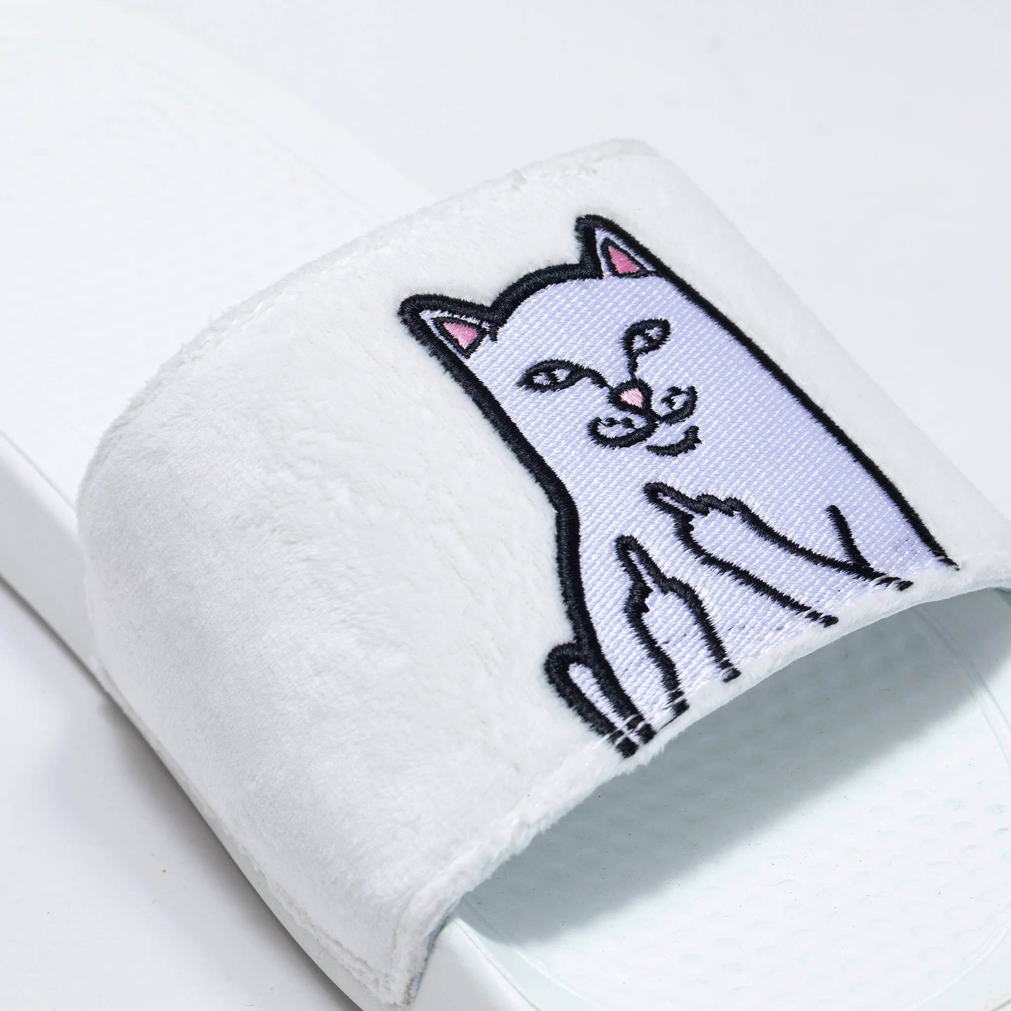 Lord Nermal Glow in the Dark Slides (Blue/Neon) - Image 4