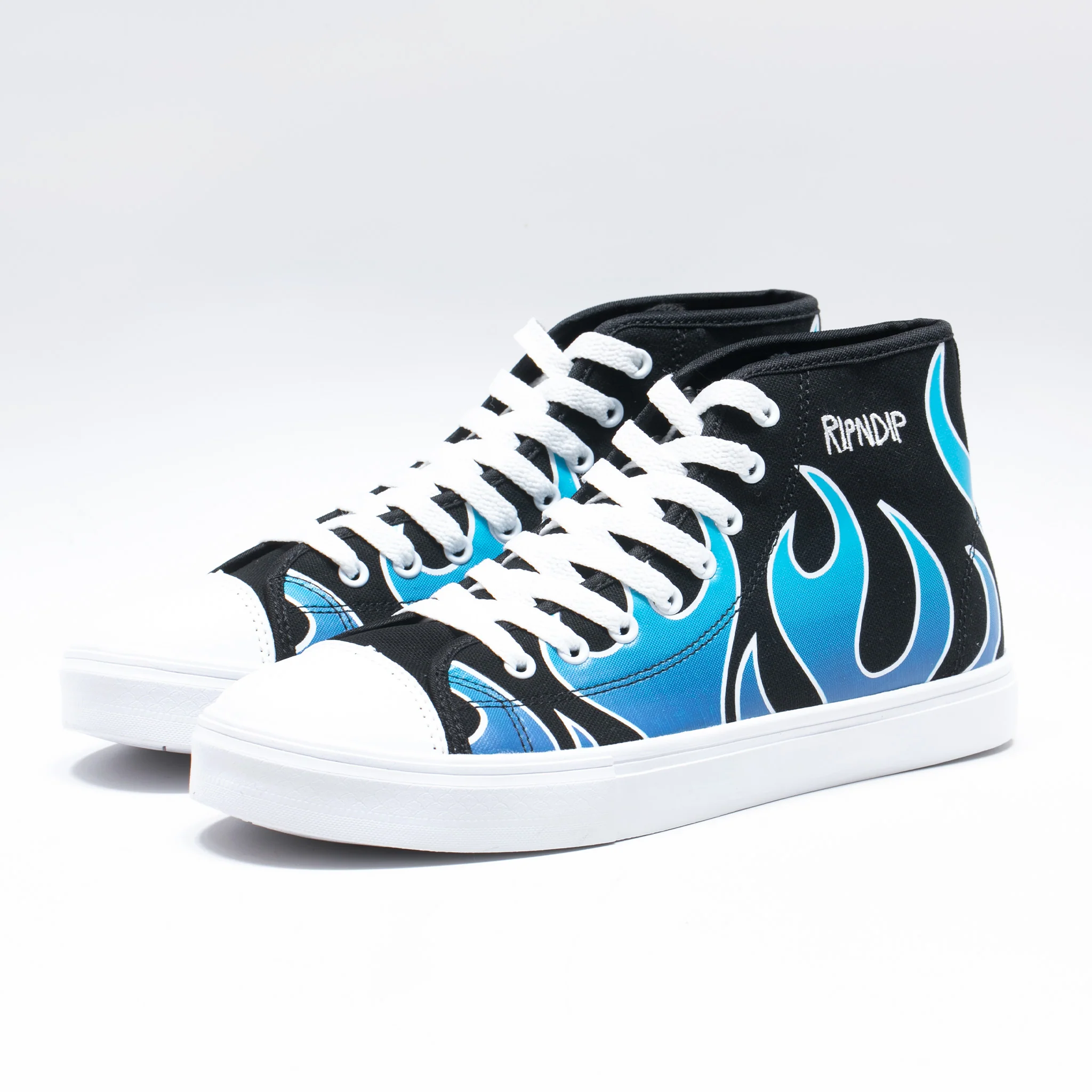 Lord Nermal Hades High Top Shoes (Blue/Black) - Image 5