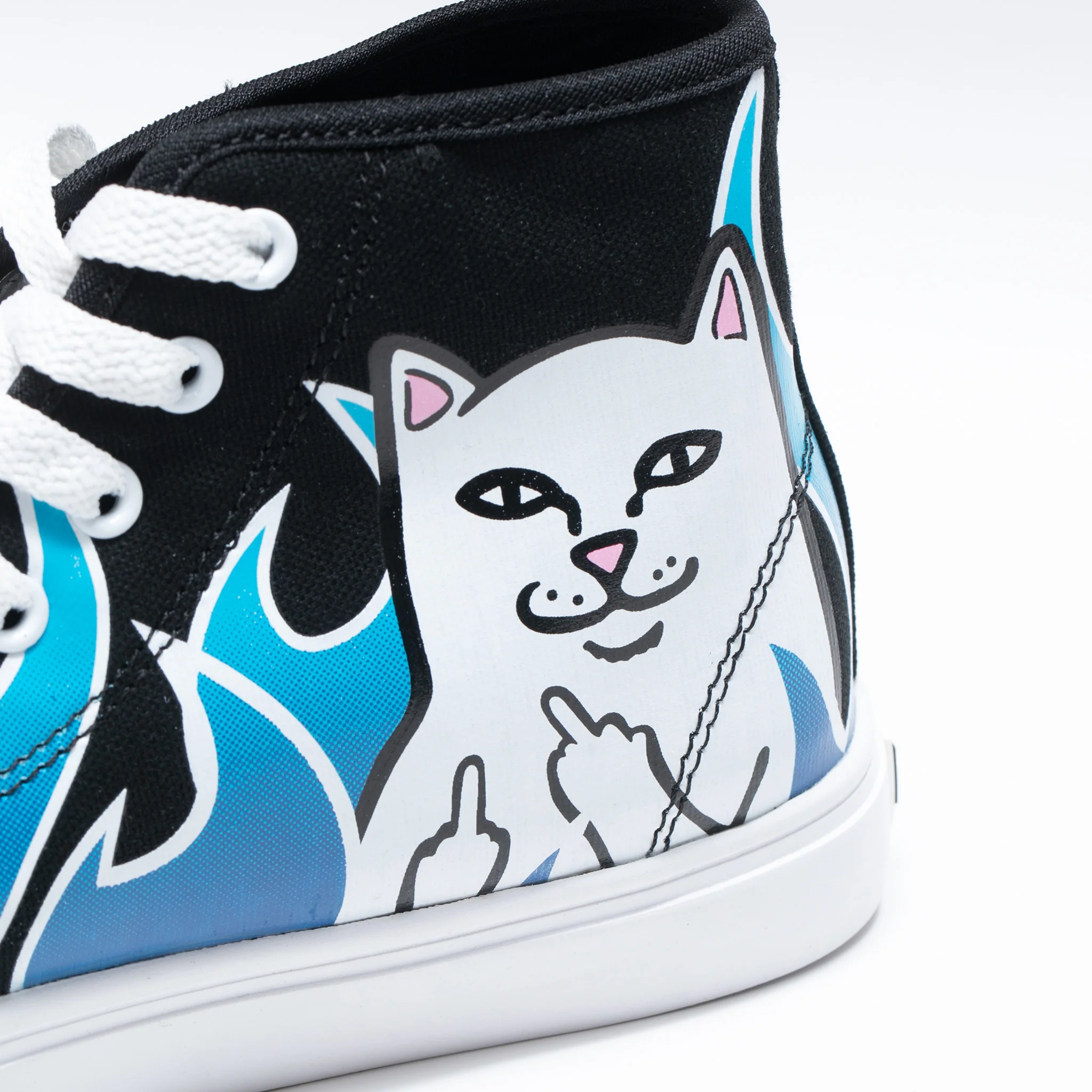 Lord Nermal Hades High Top Shoes (Blue/Black) - Image 7