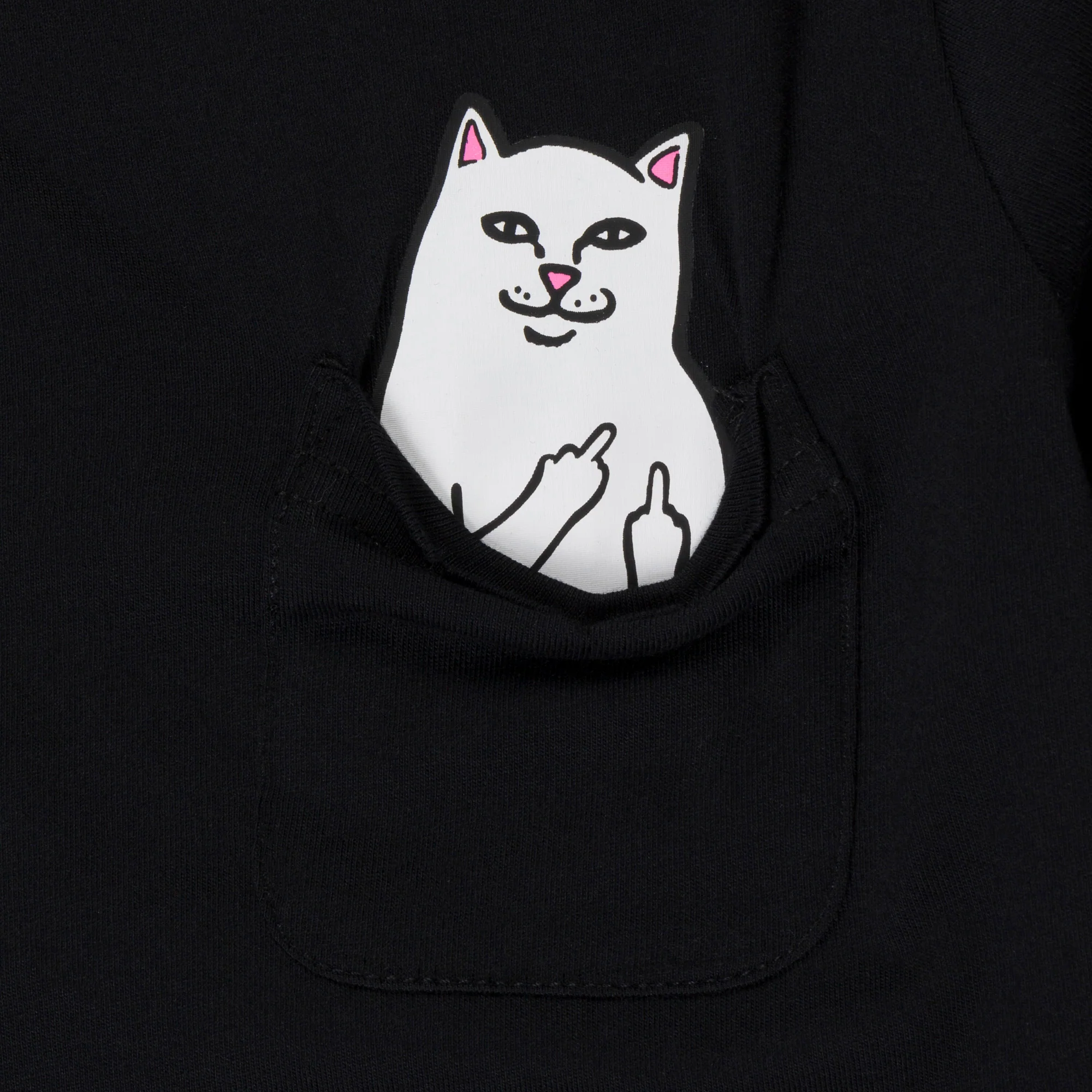 Lord Nermal Kid Pocket Tee (Black) - Image 4