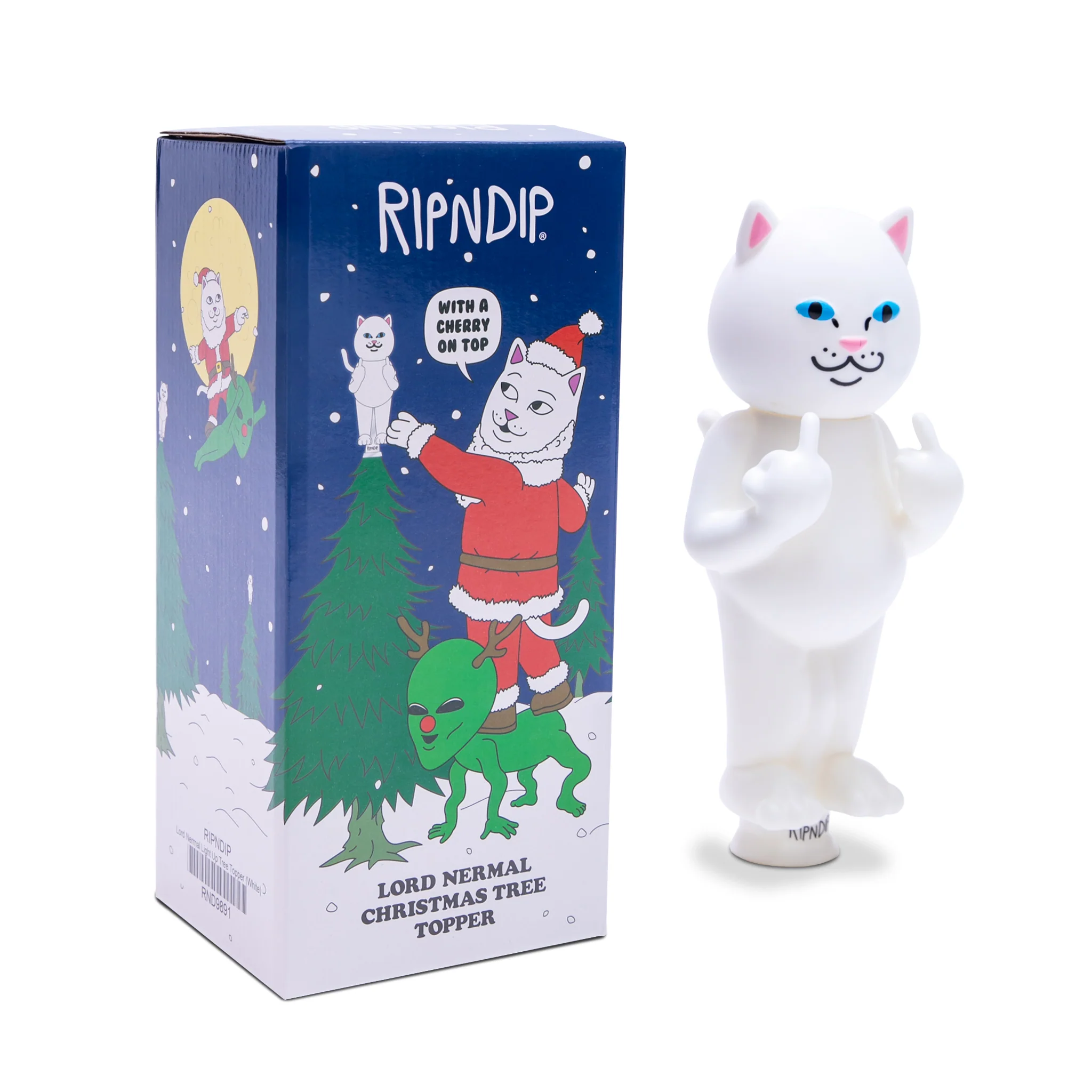 Lord Nermal Light Up Tree Topper (White) - Image 4