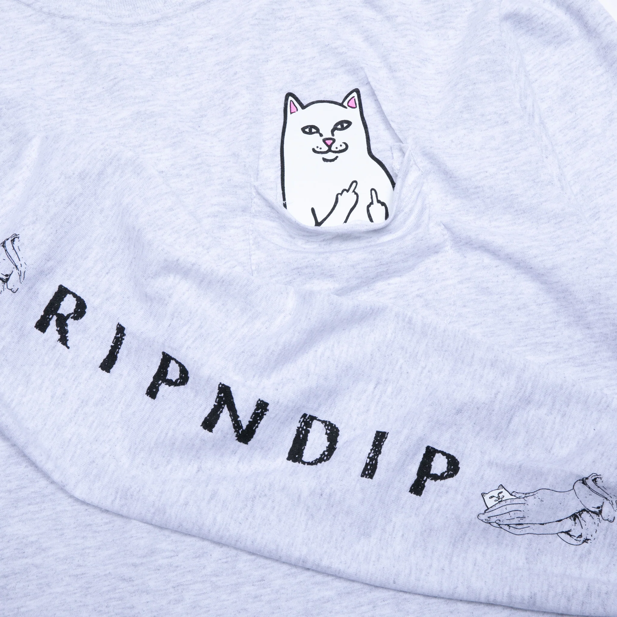 Lord Nermal Long Sleeve (Ash Heather) - Image 2