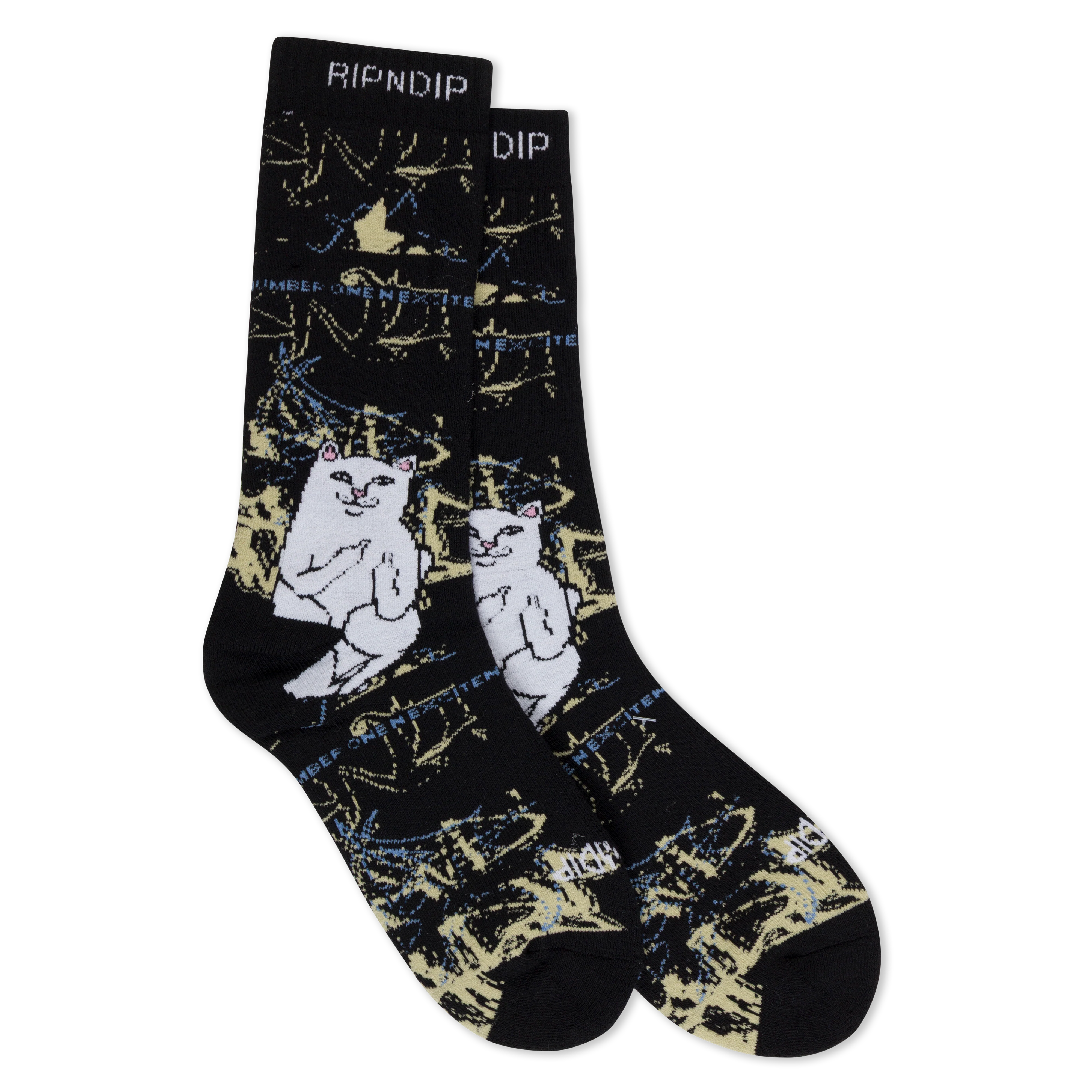 Lord Nermal Madness Socks (Black)