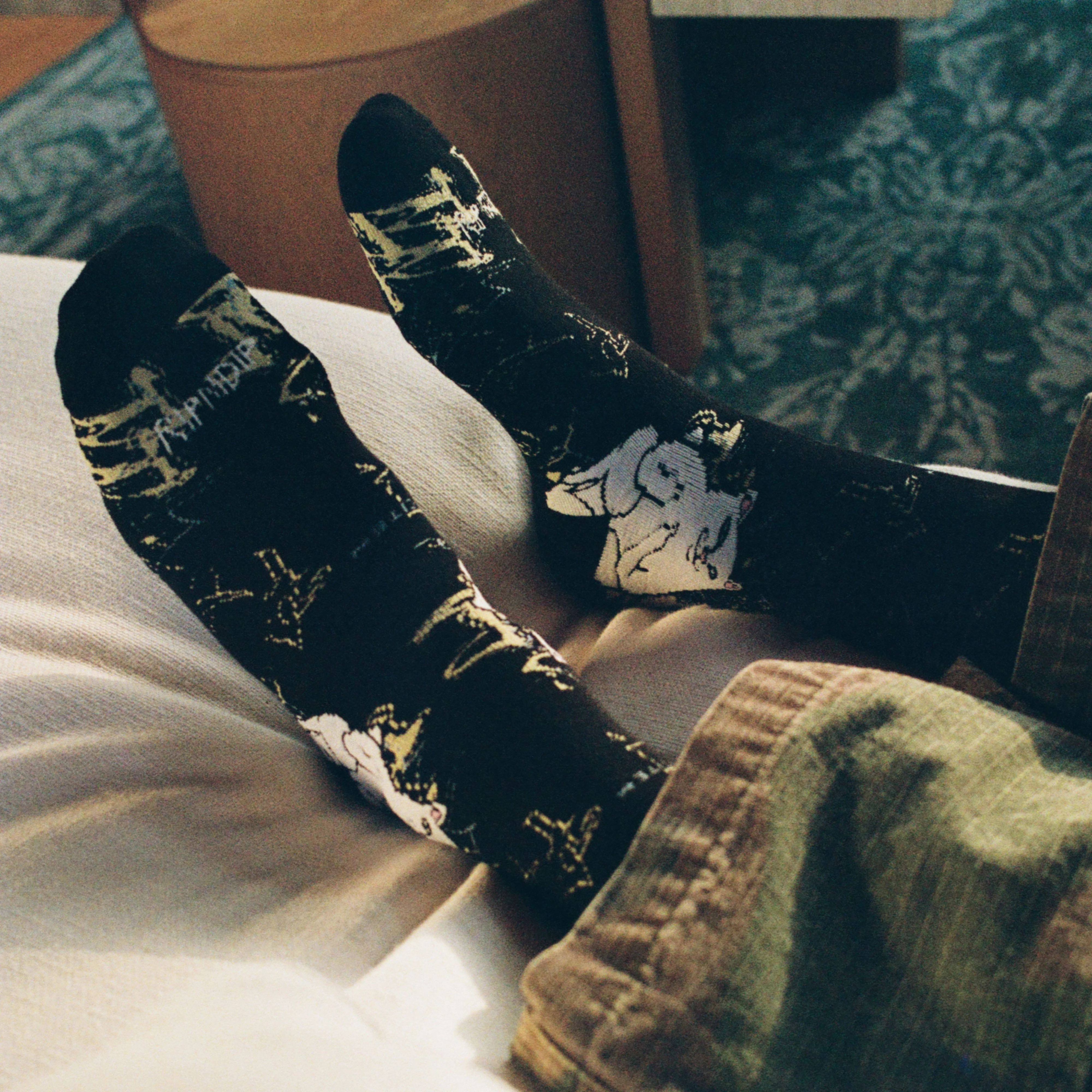 Lord Nermal Madness Socks (Black) - Image 2