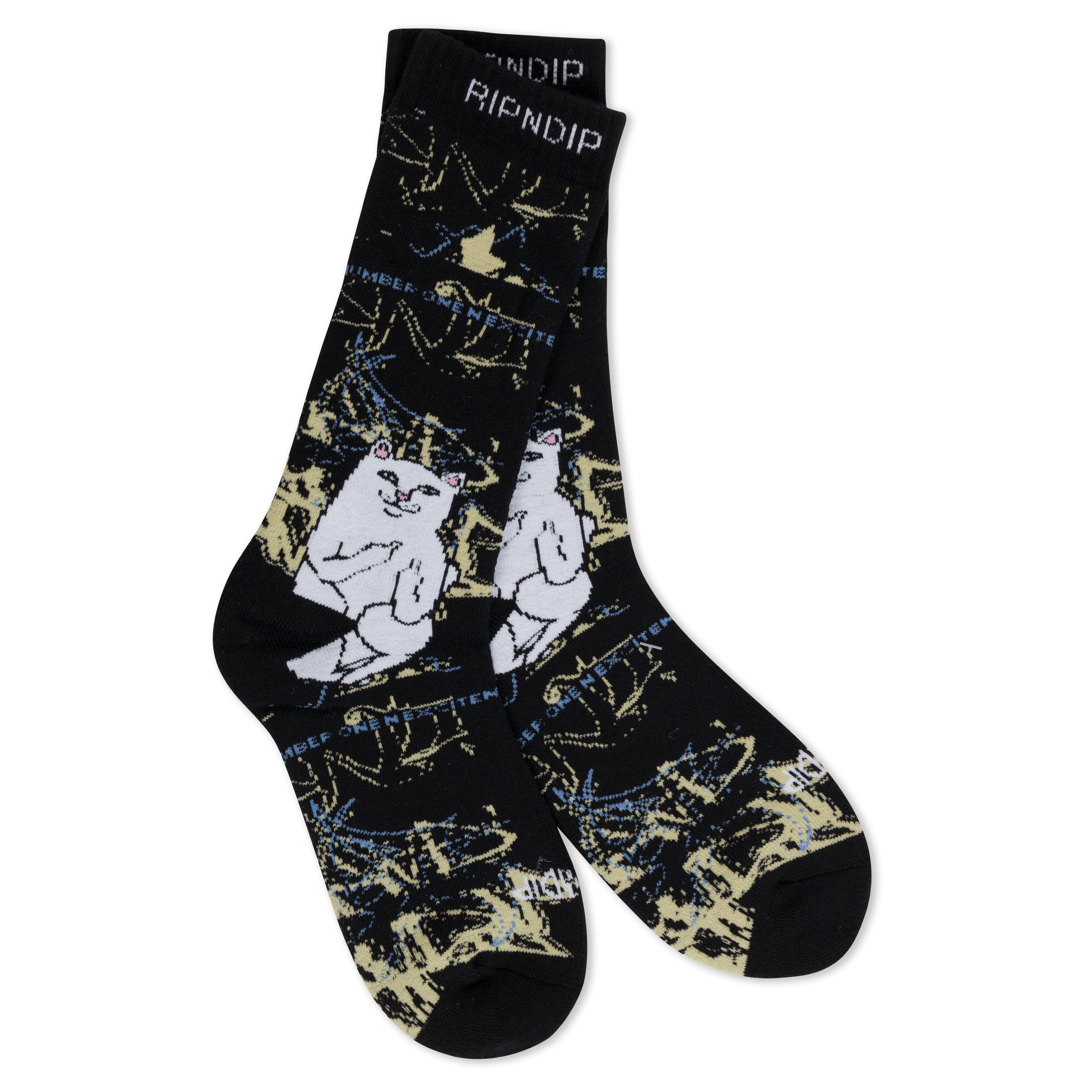 Lord Nermal Madness Socks (Black) - Image 3