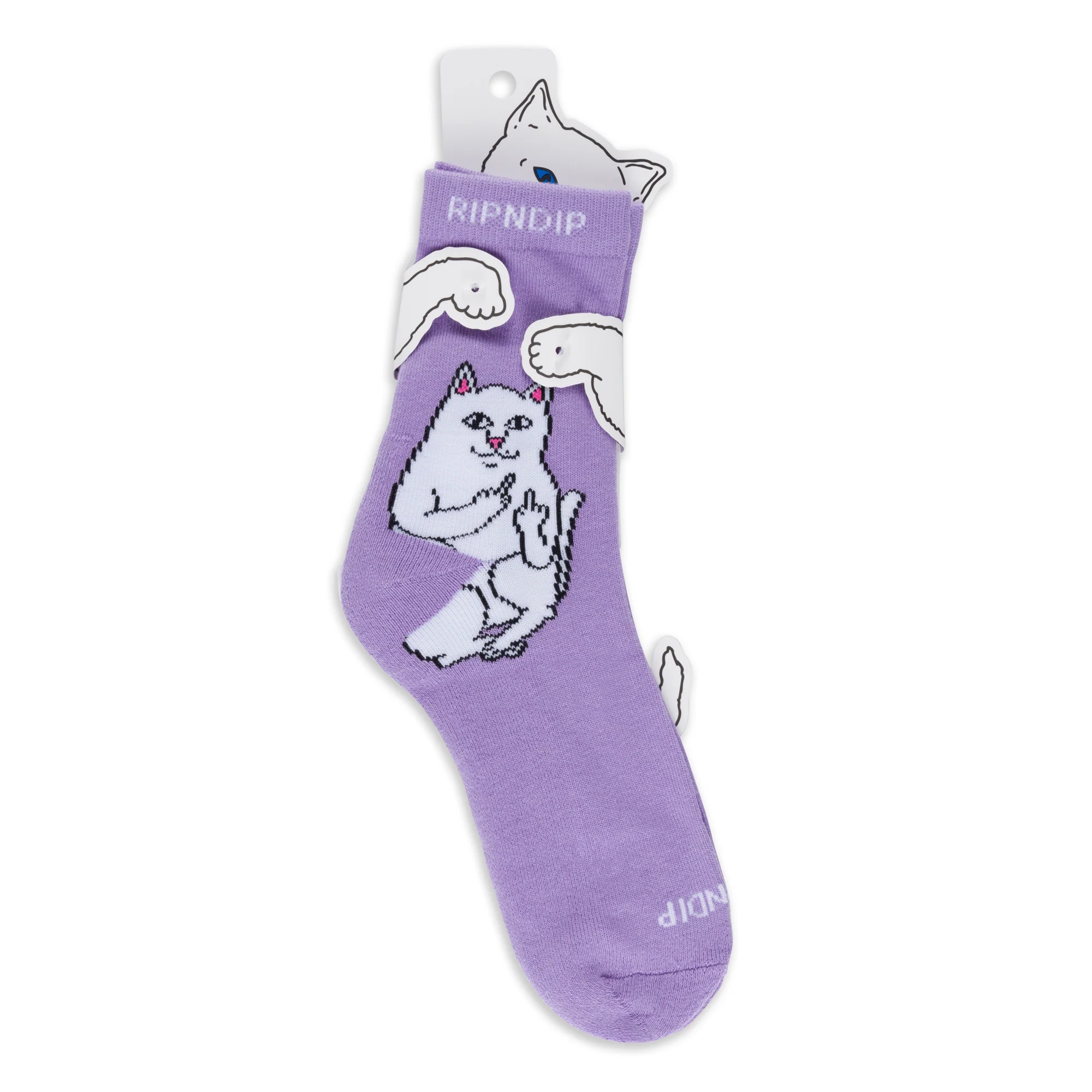 Lord Nermal Mid Sock (Dusty Lavender) - Image 4