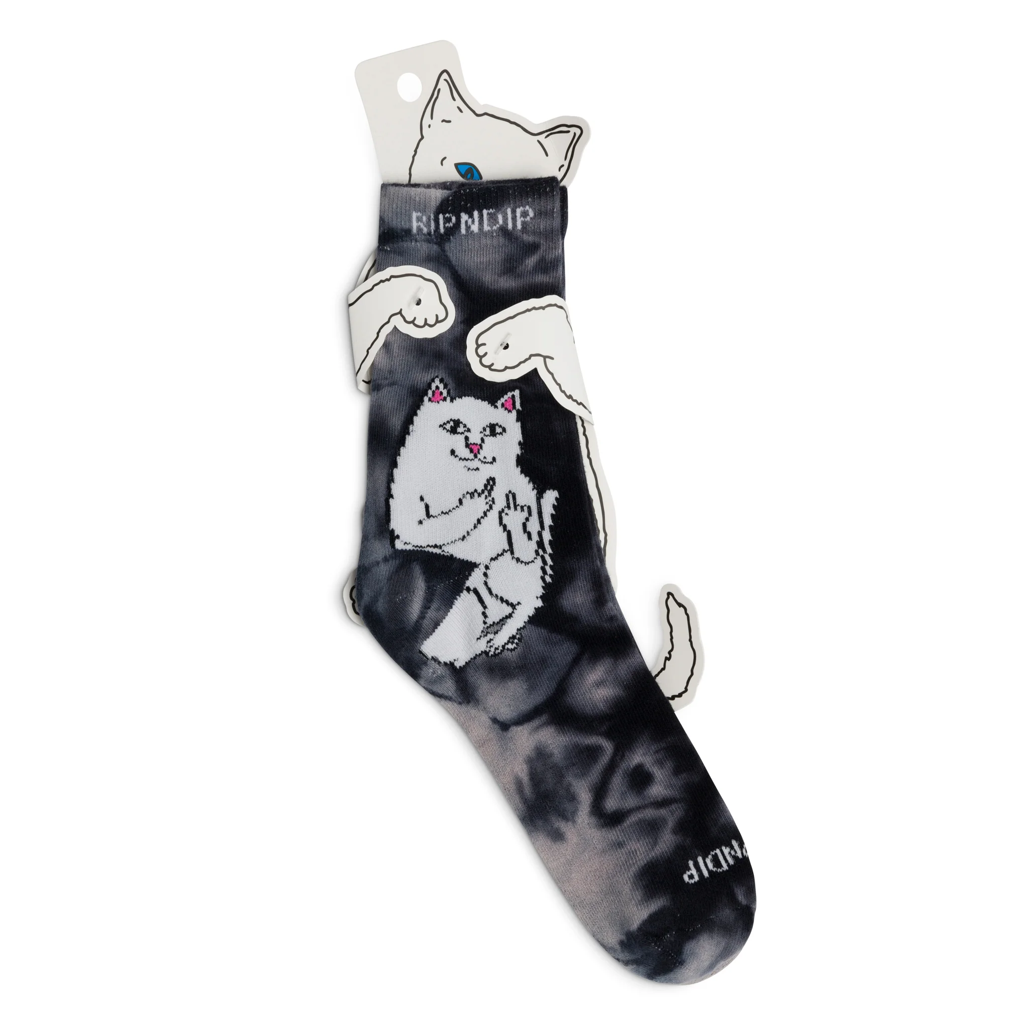 Lord Nermal Mid Socks (Charoal Wash) - Image 3
