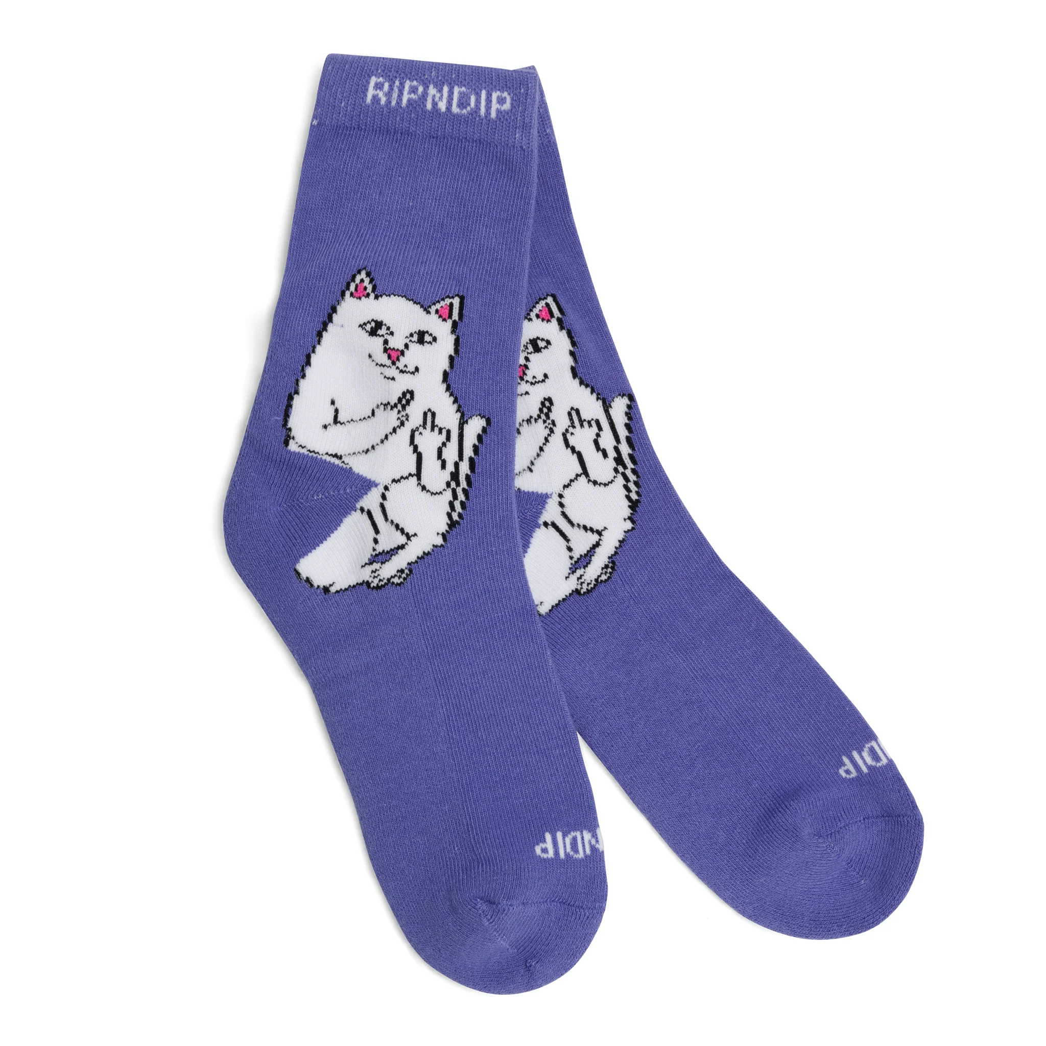 Lord Nermal Mid Socks (Violet) - Image 2