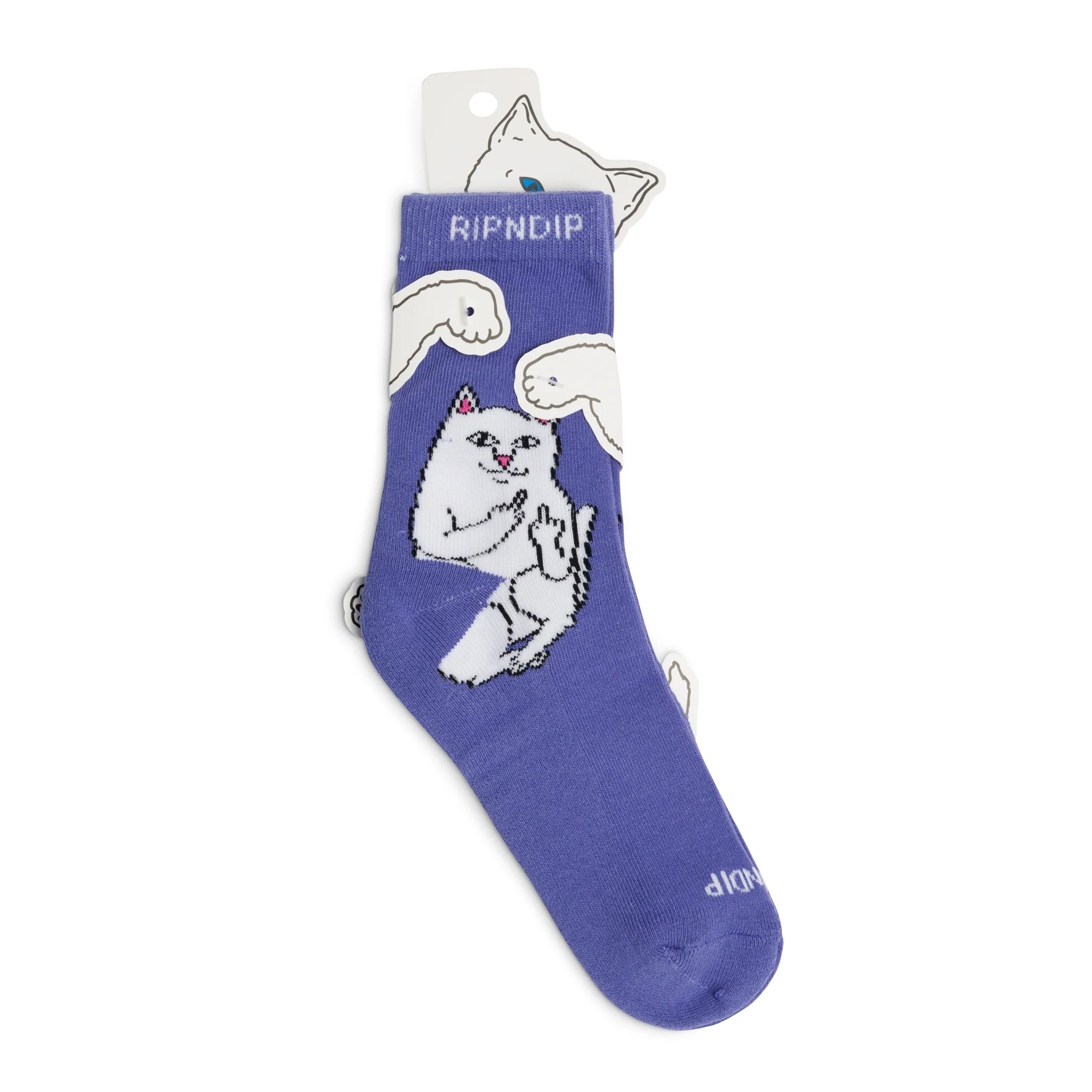 Lord Nermal Mid Socks (Violet) - Image 3