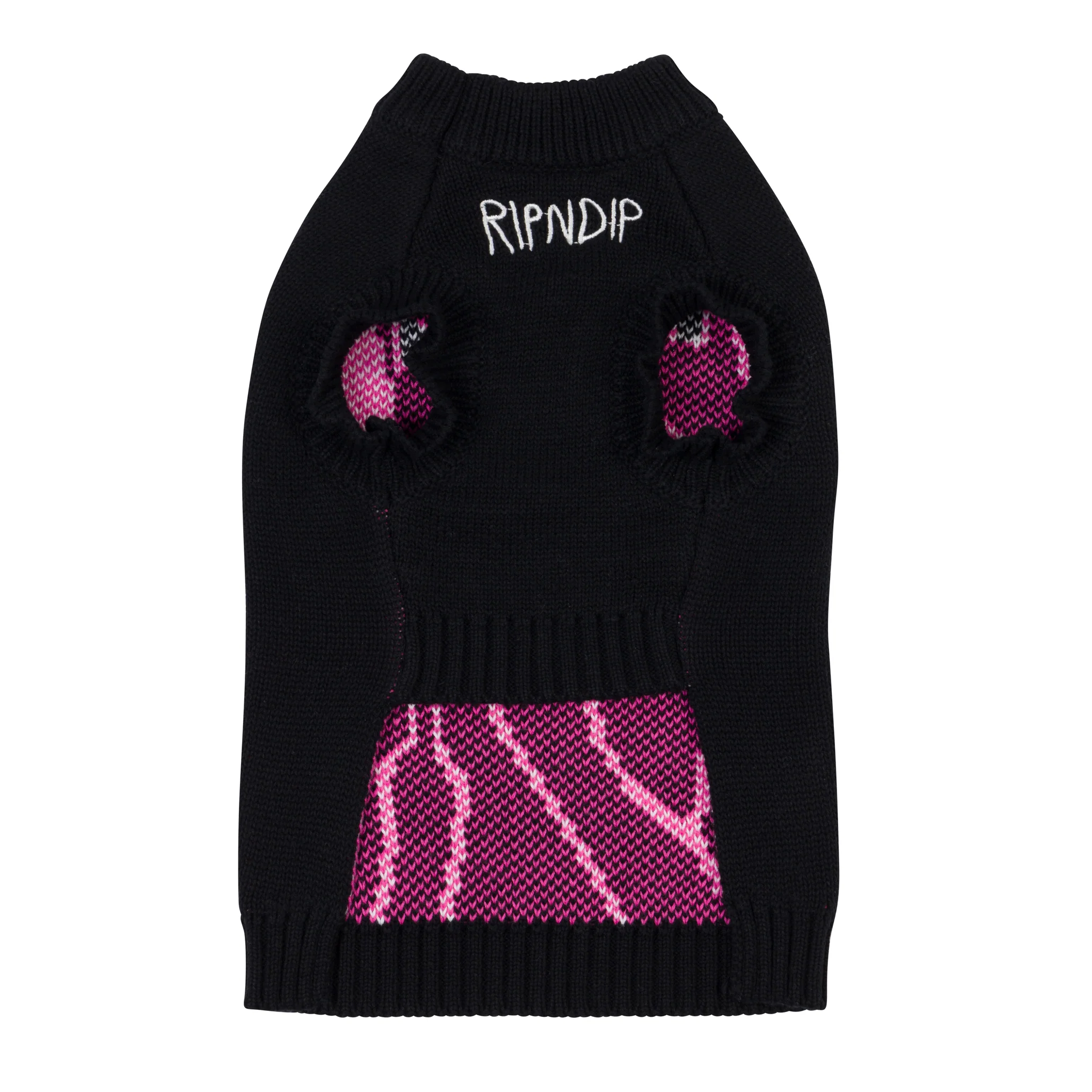 Lord Nermal Pet Knit Sweater Vest (Black) - Image 5