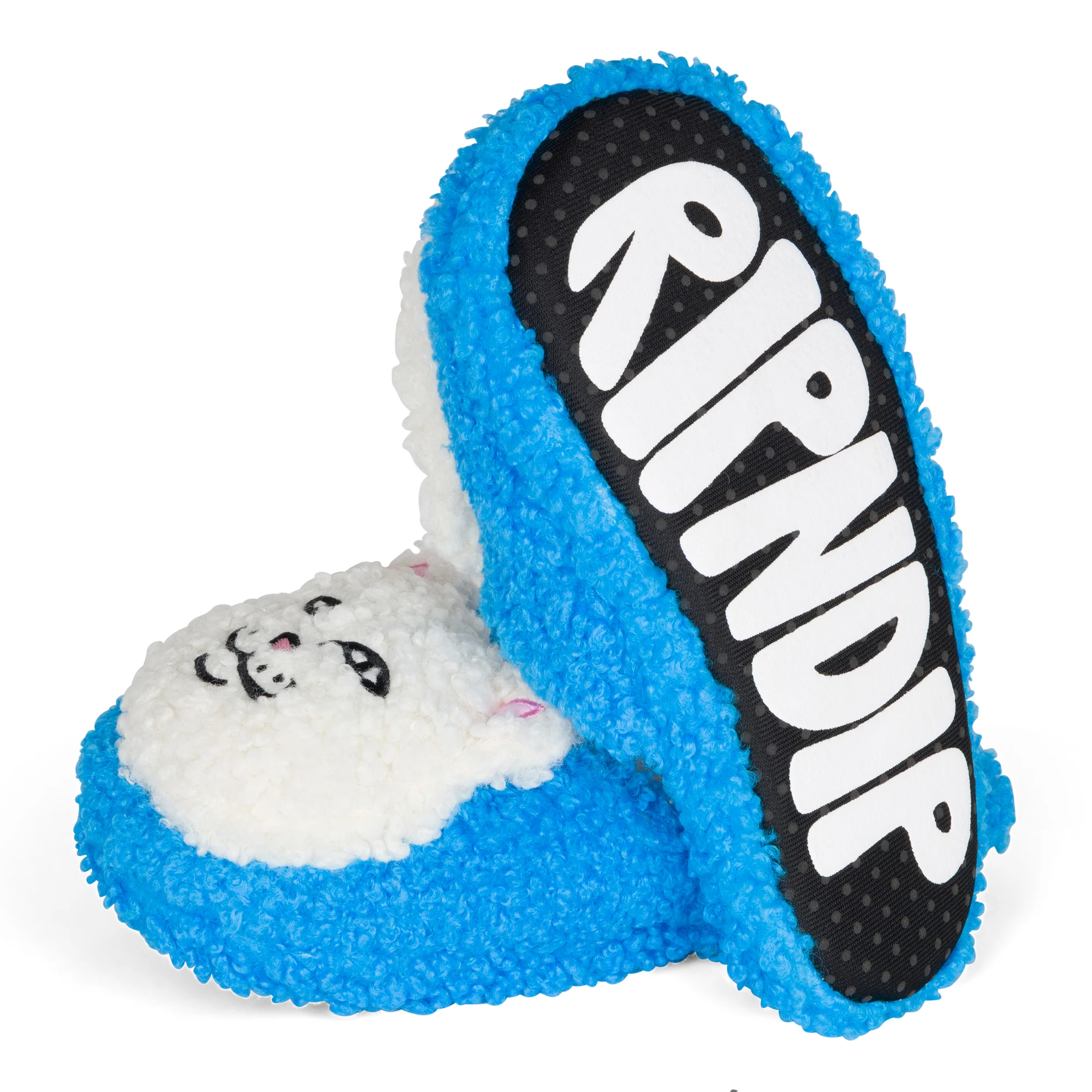 Lord Nermal Plush Face House Slippers (Blue) - Image 2
