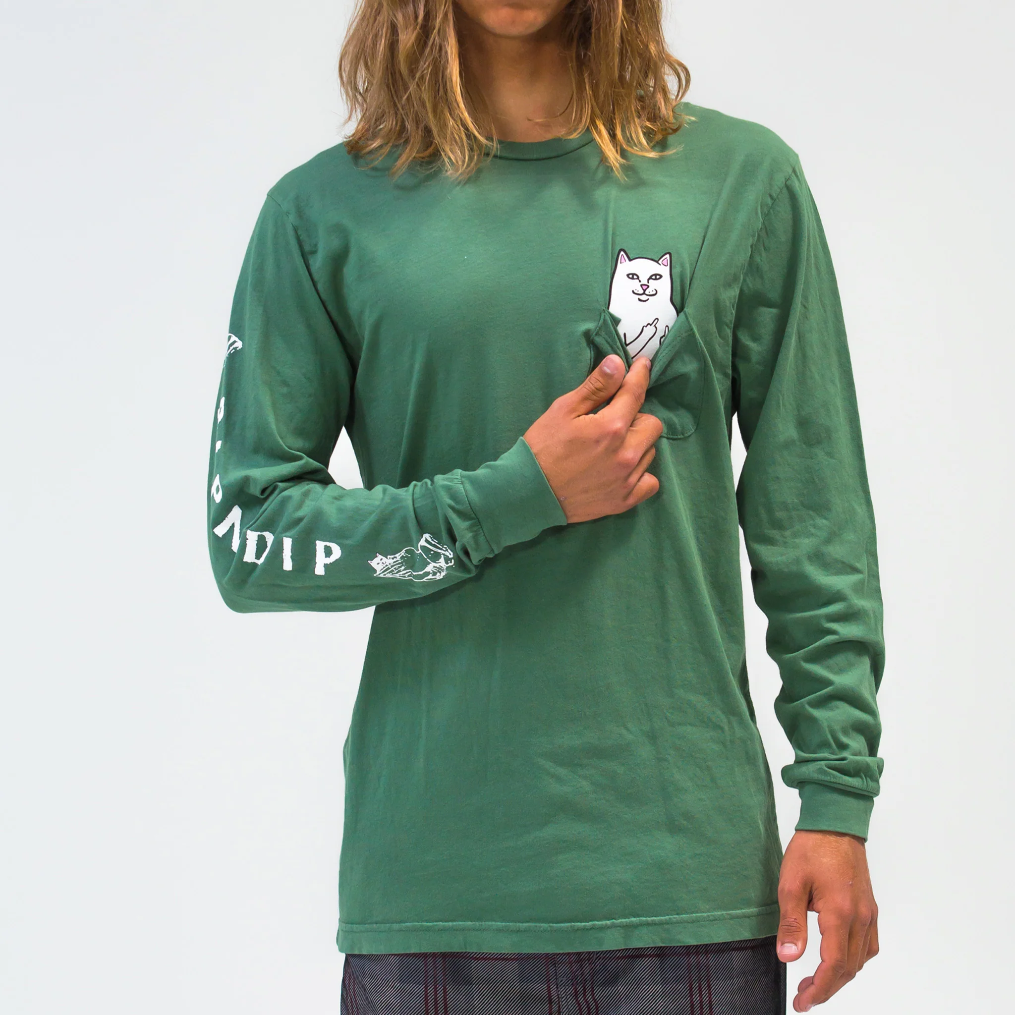 Lord Nermal Pocket Long Sleeve (Olive) - Image 2