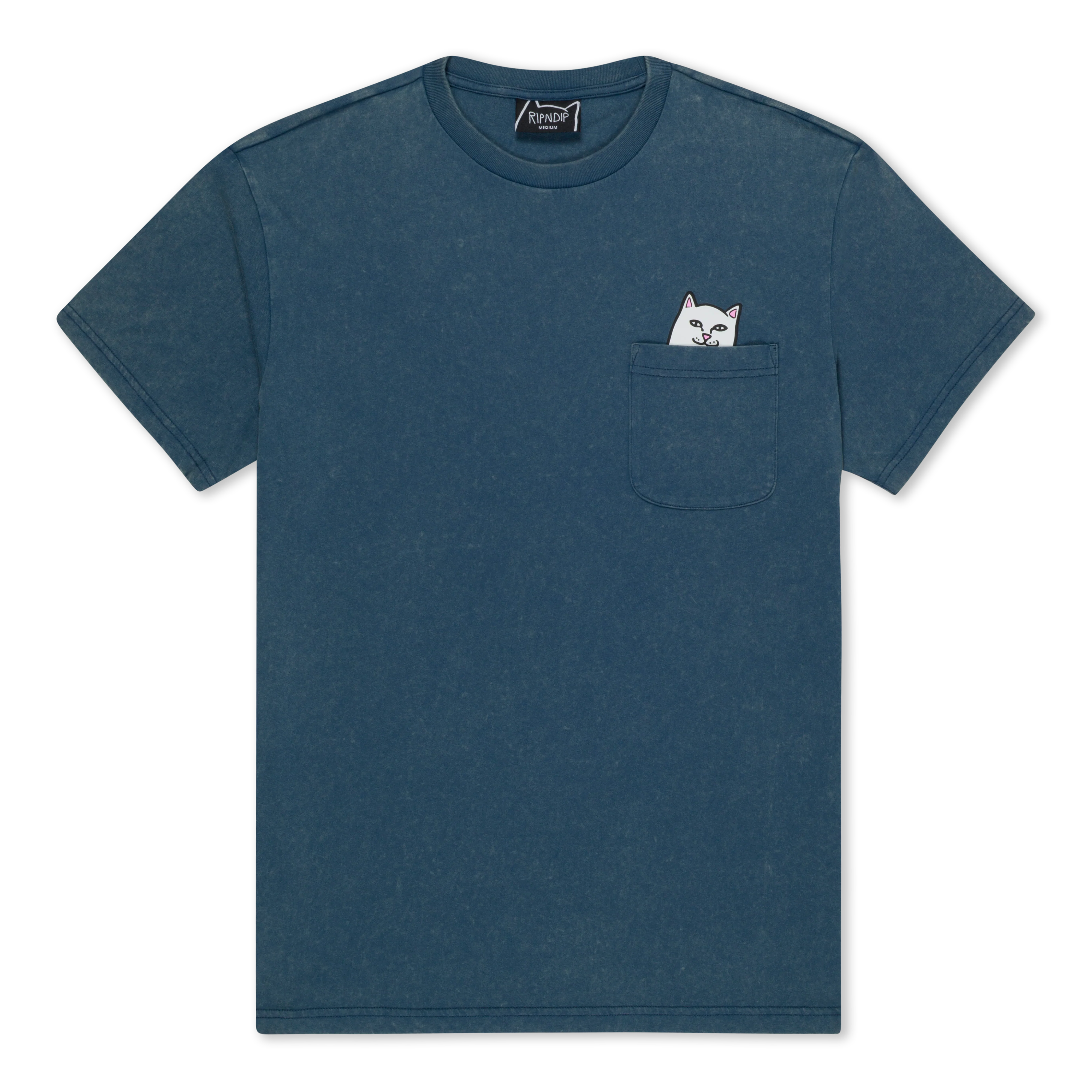 Lord Nermal Pocket Tee (Dark Slate Vintage Wash) - Image 4