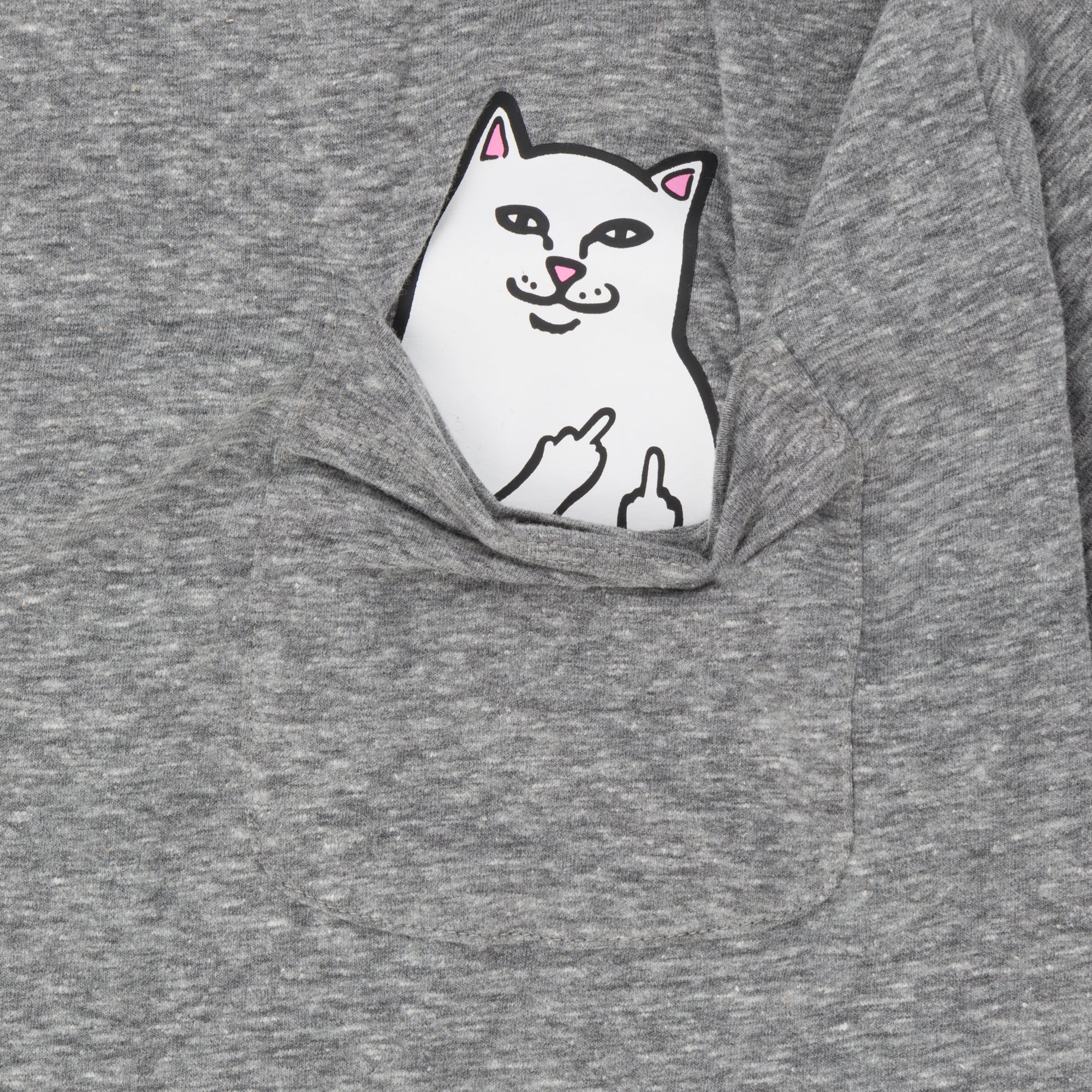 Lord Nermal Pocket Tee (Heather Grey) - Image 2