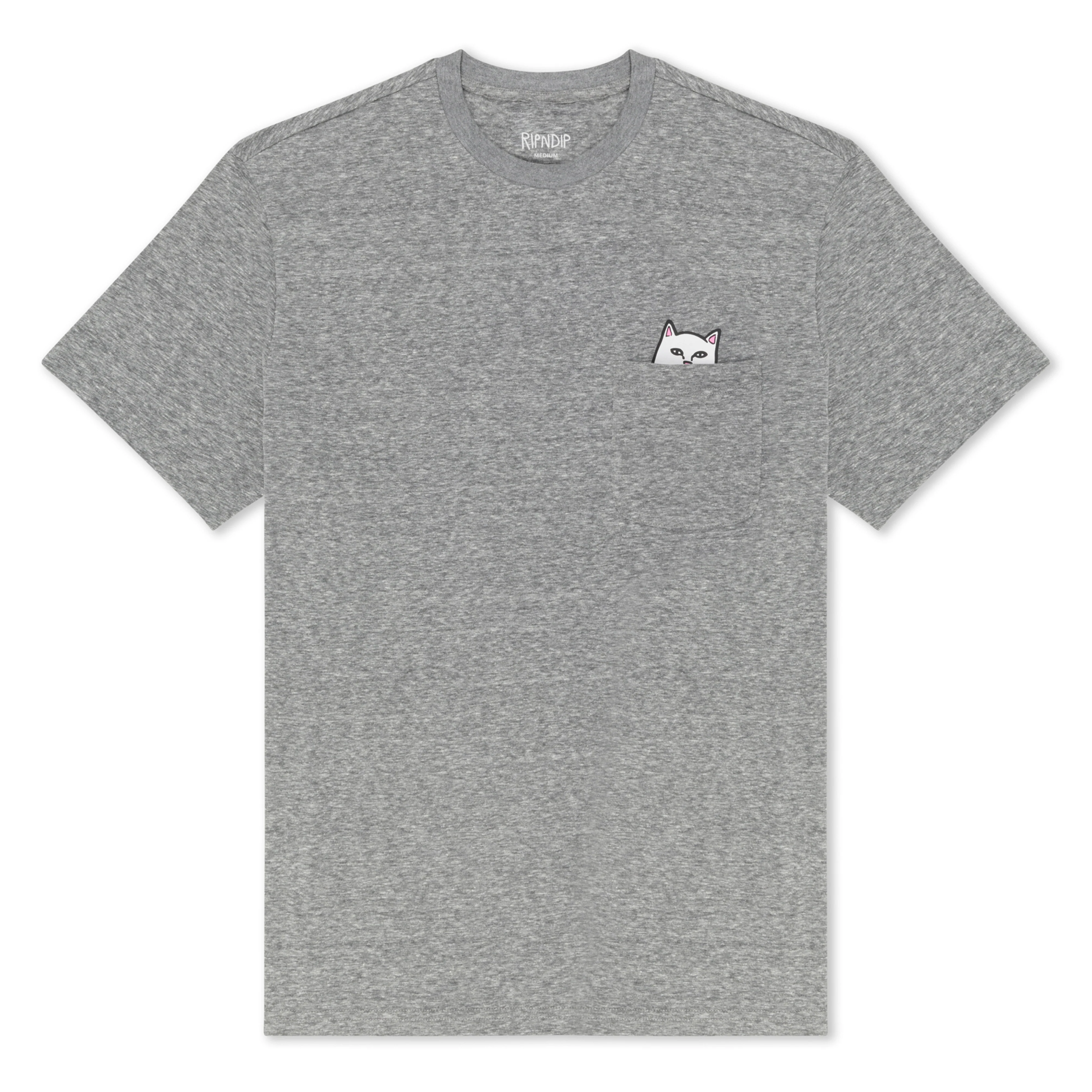 Lord Nermal Pocket Tee (Heather Grey) - Image 3