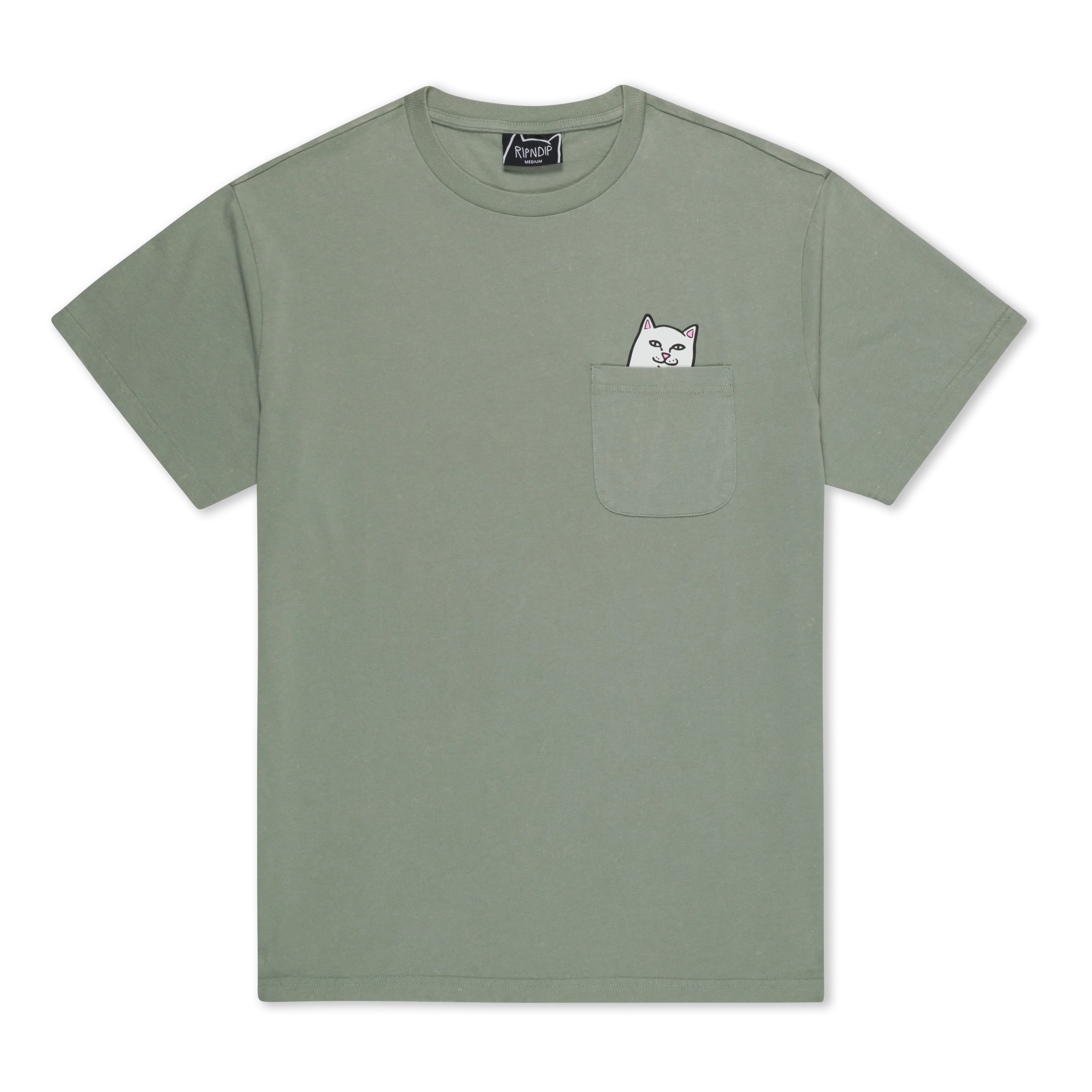 Lord Nermal Pocket Tee (Sage Vintage Wash) - Image 4