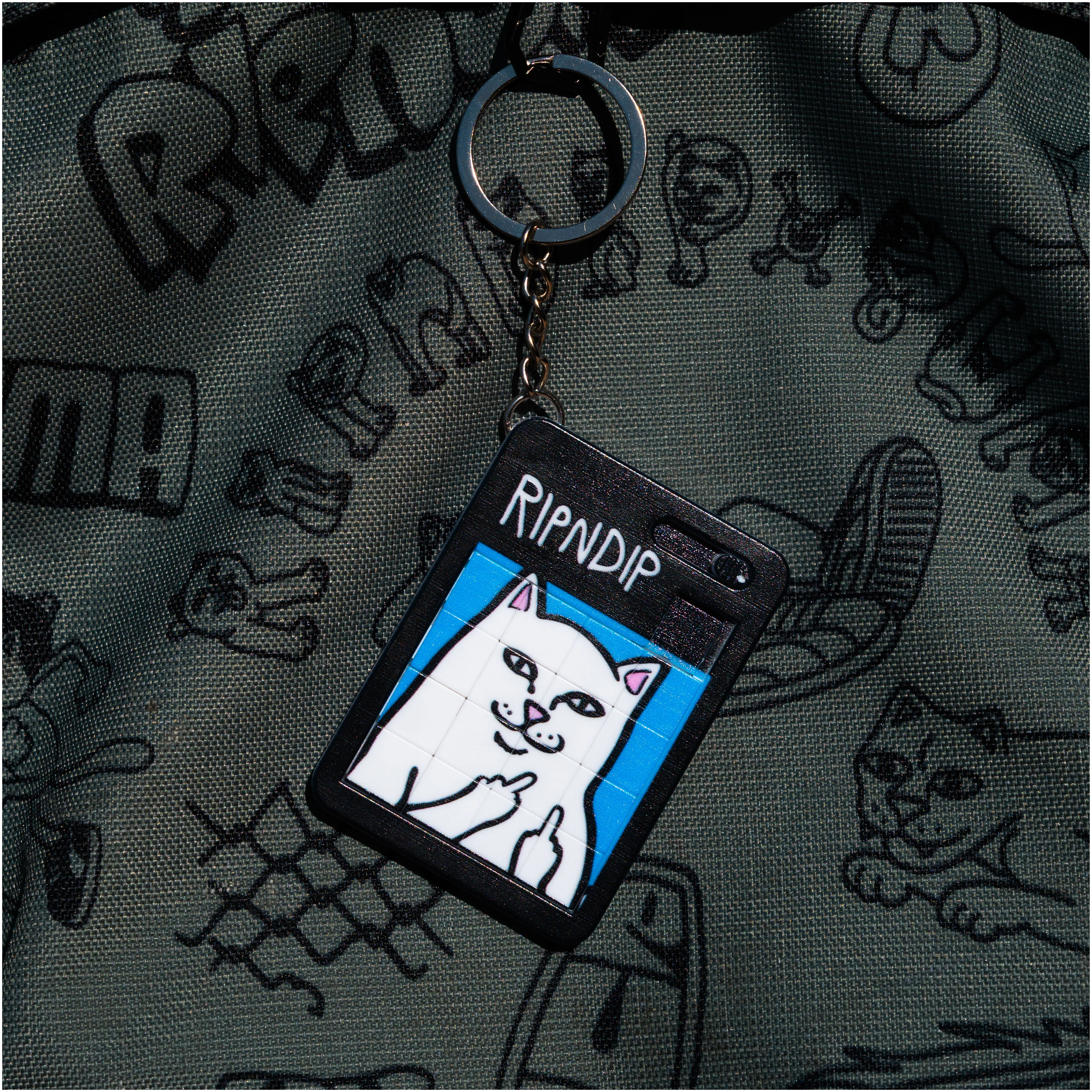 Lord Nermal Puzzle Keychain (Black) - Image 2