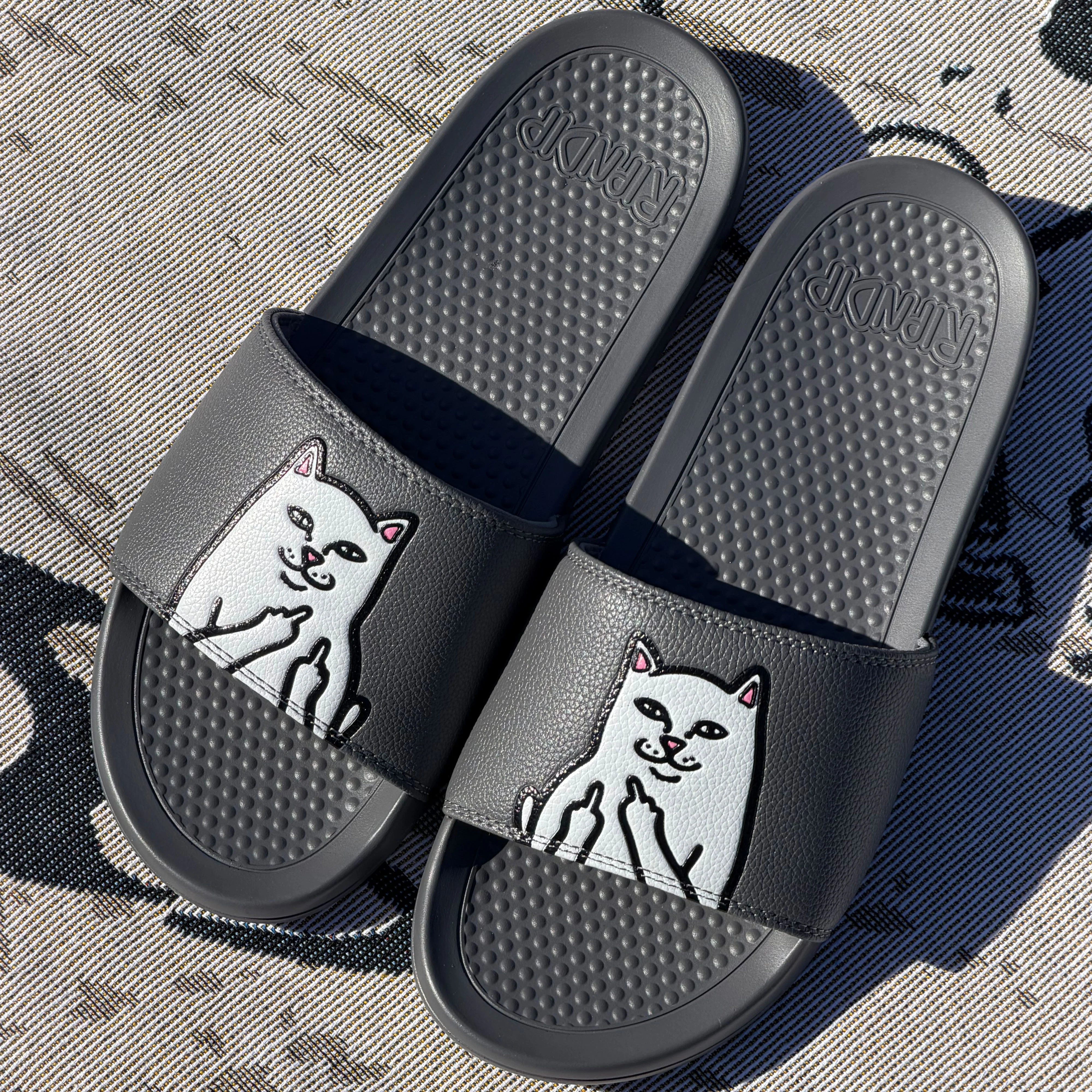Lord Nermal Slides  (Charcoal) - Image 2