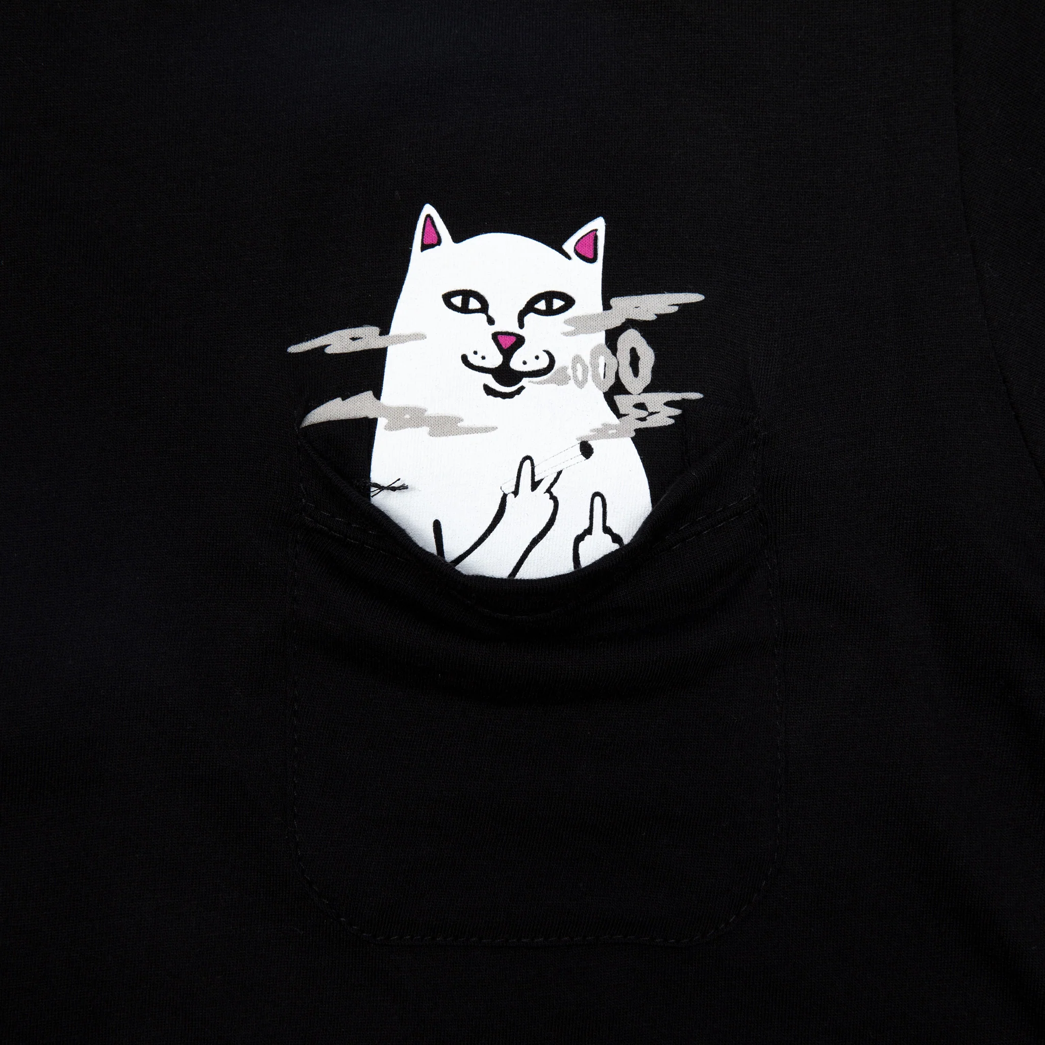 Lord Nermal Smokey Pocket Tee (Black) - Image 3