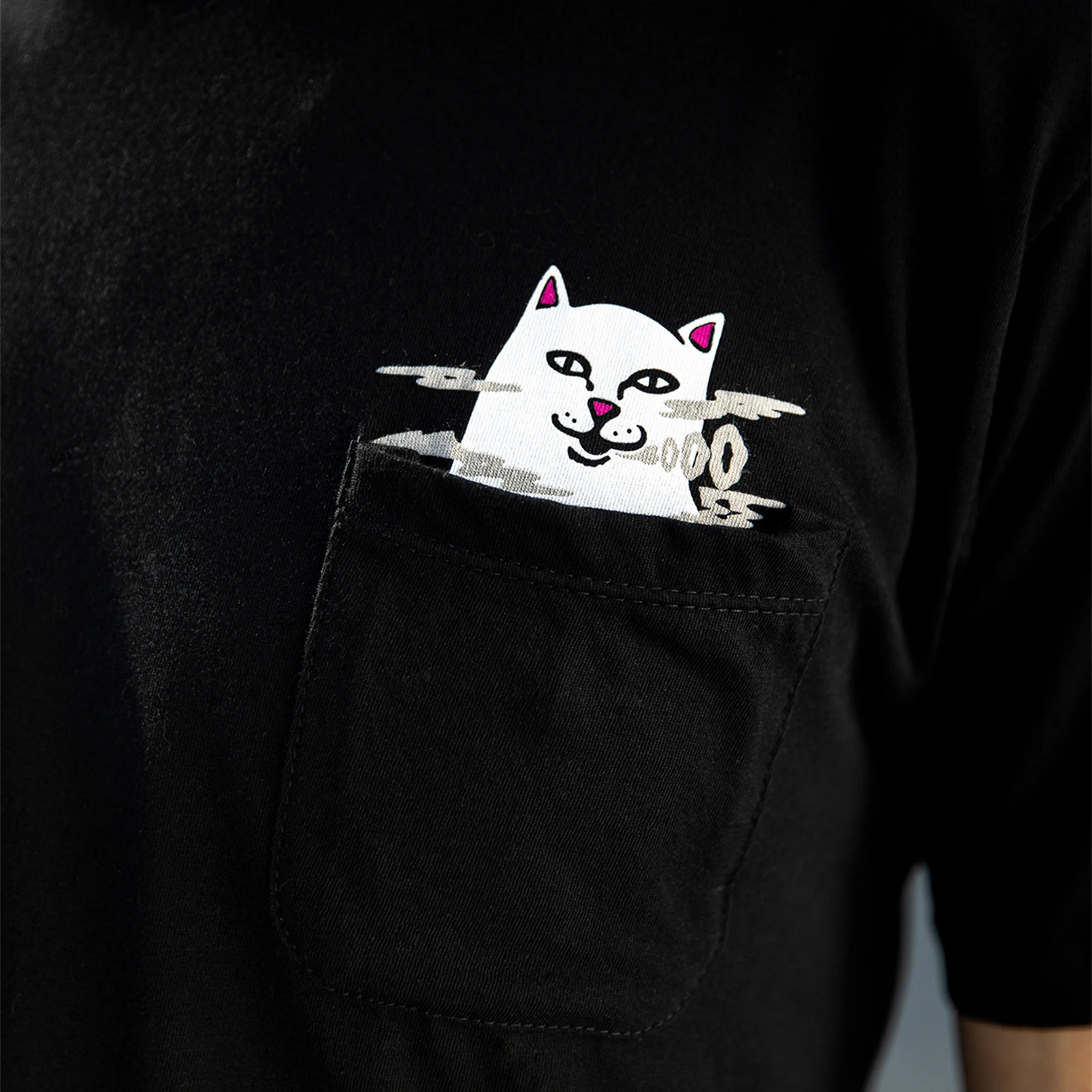 Lord Nermal Smokey Pocket Tee (Black) - Image 4