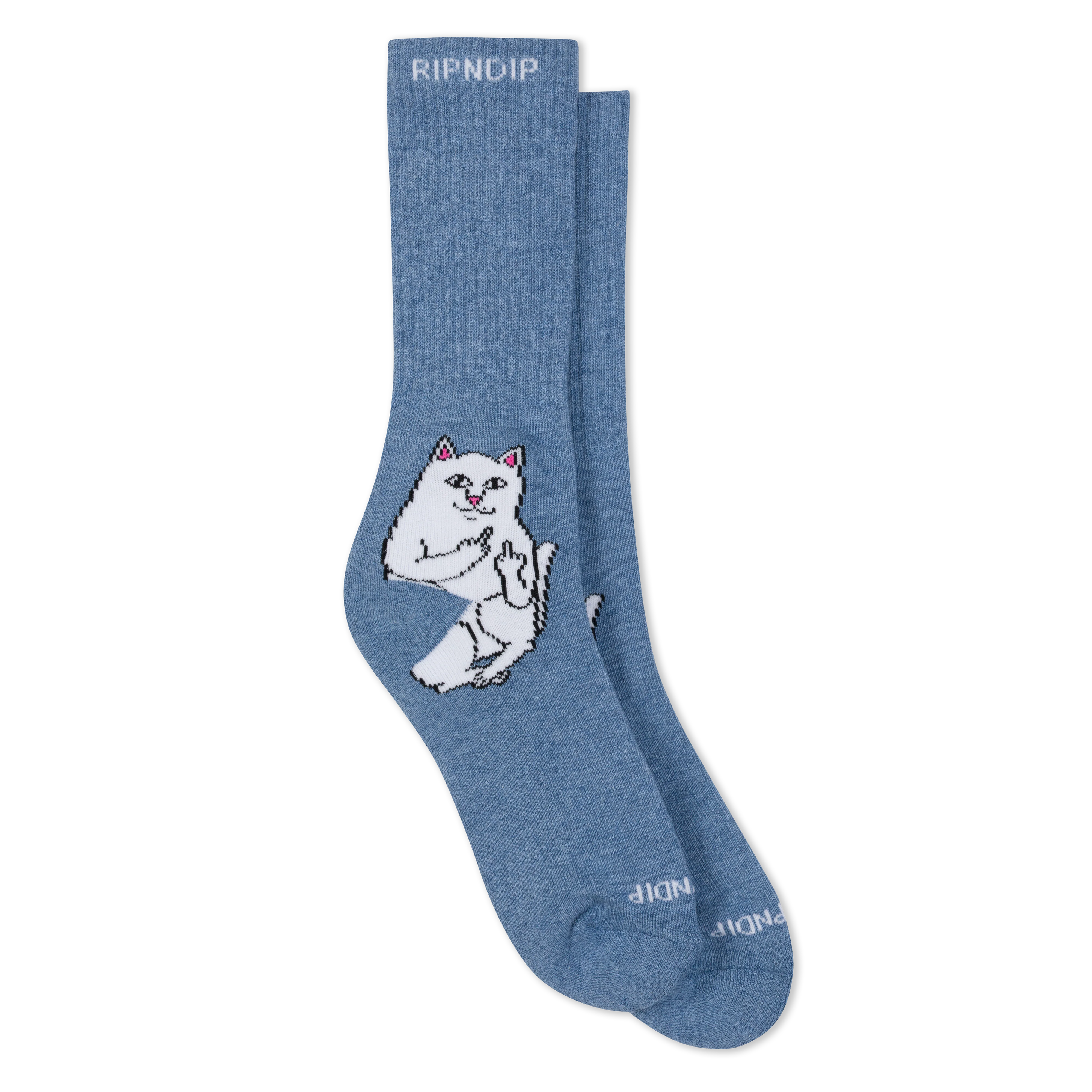 Lord Nermal Socks (Slate Heather)
