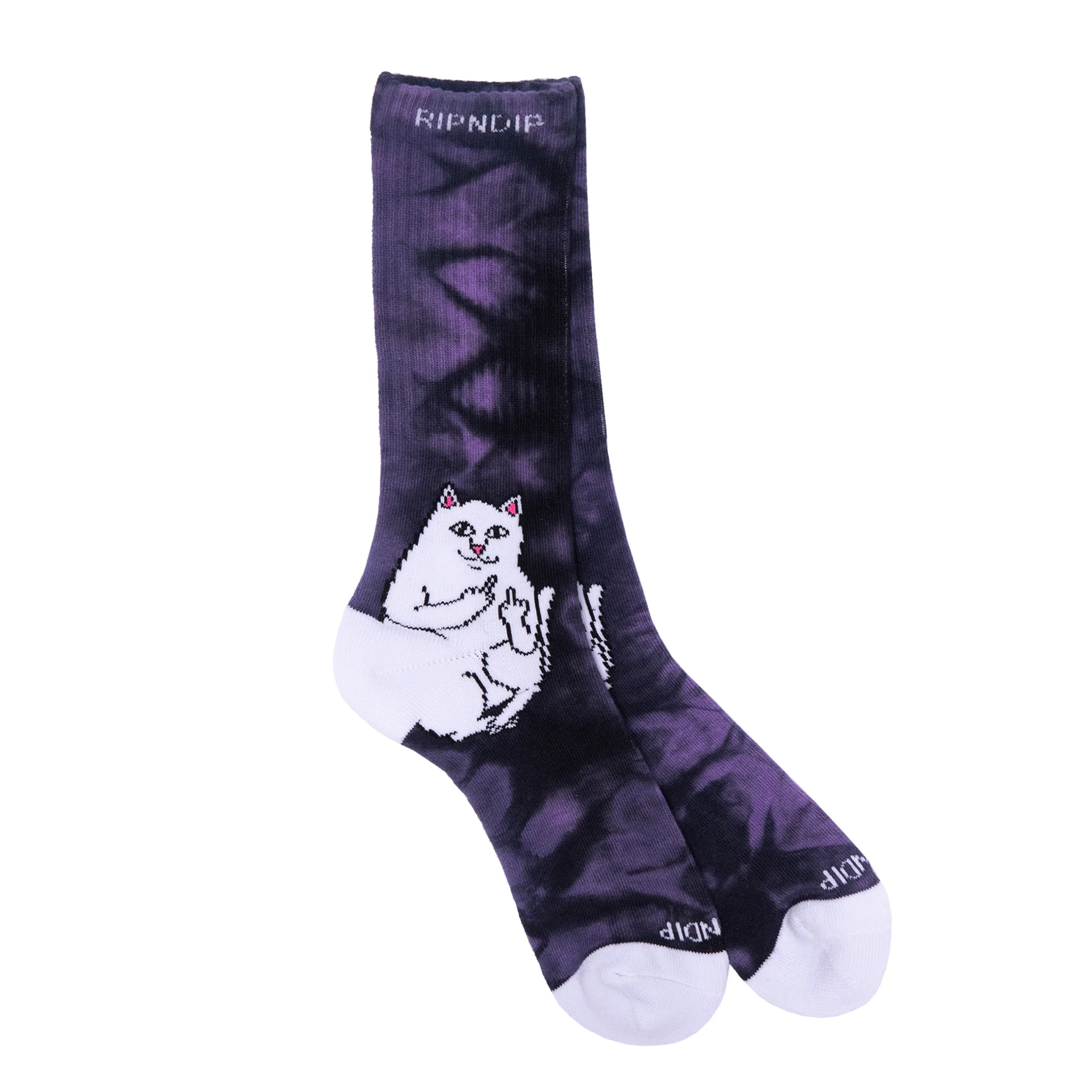 Lord Nermal Socks (Purple Lightning) - Image 2