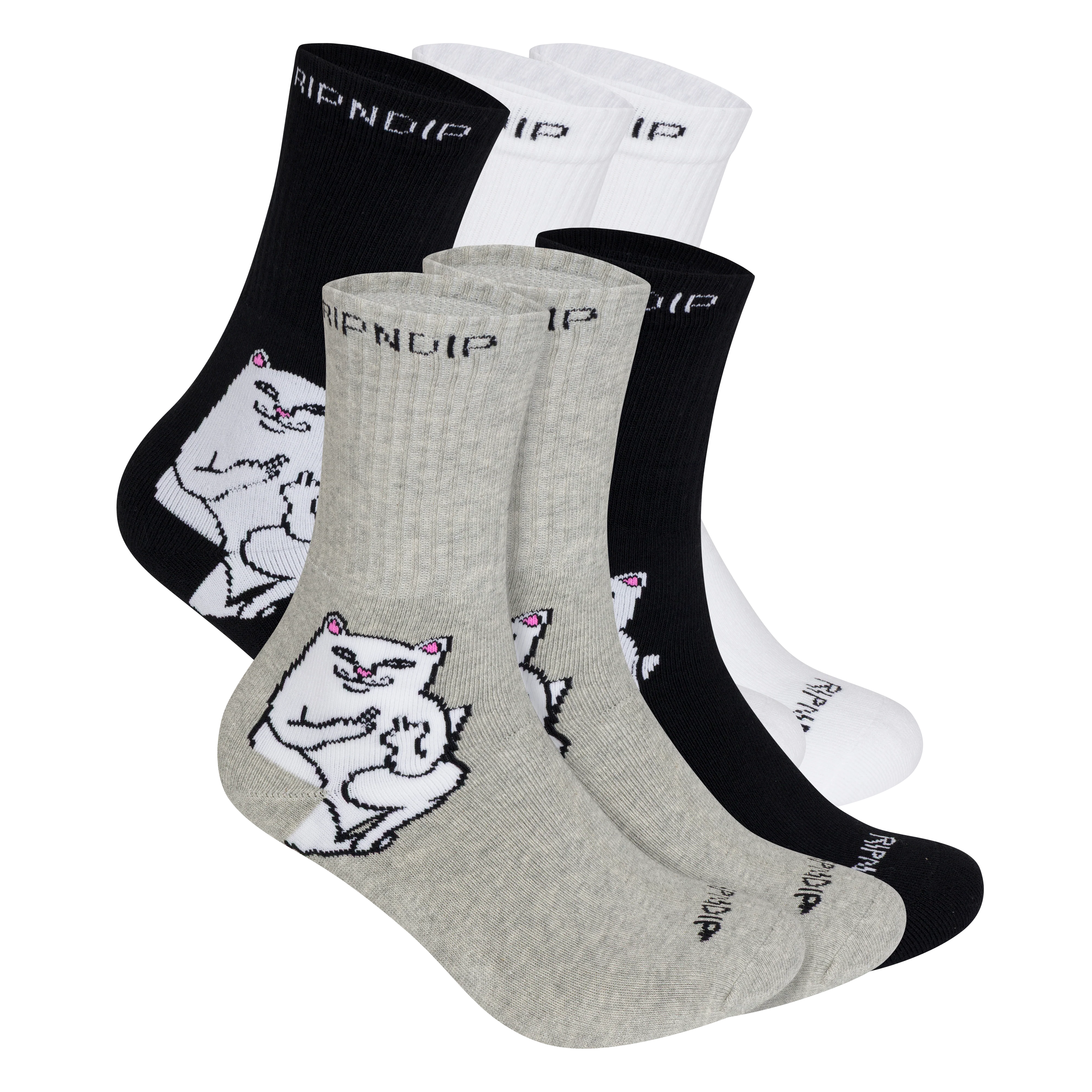 Lord Nermal Socks 6 Pack (Multi) - Image 2