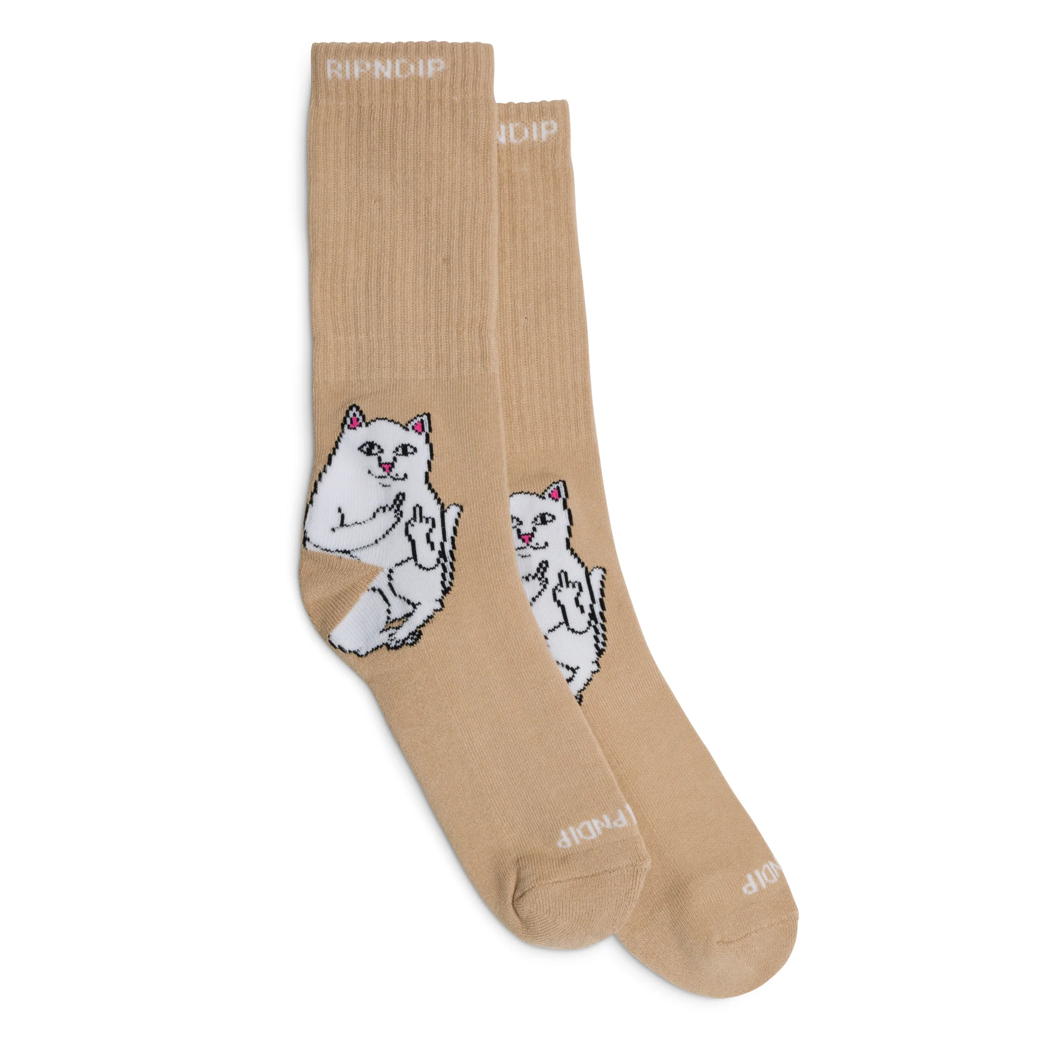Lord Nermal Socks (Almond)