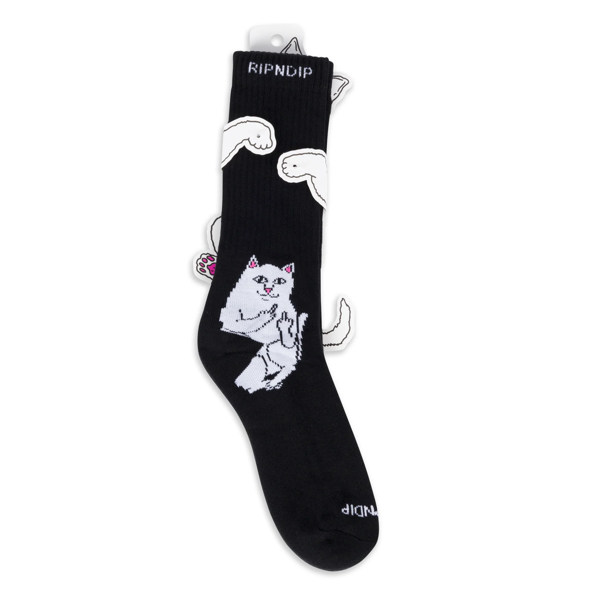 Lord Nermal Socks (Black Heather) - Image 3