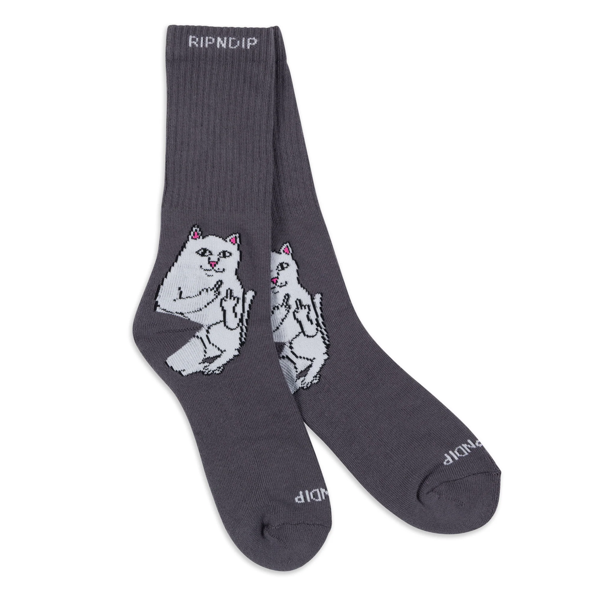 Lord Nermal Socks (Charcoal) - Image 3
