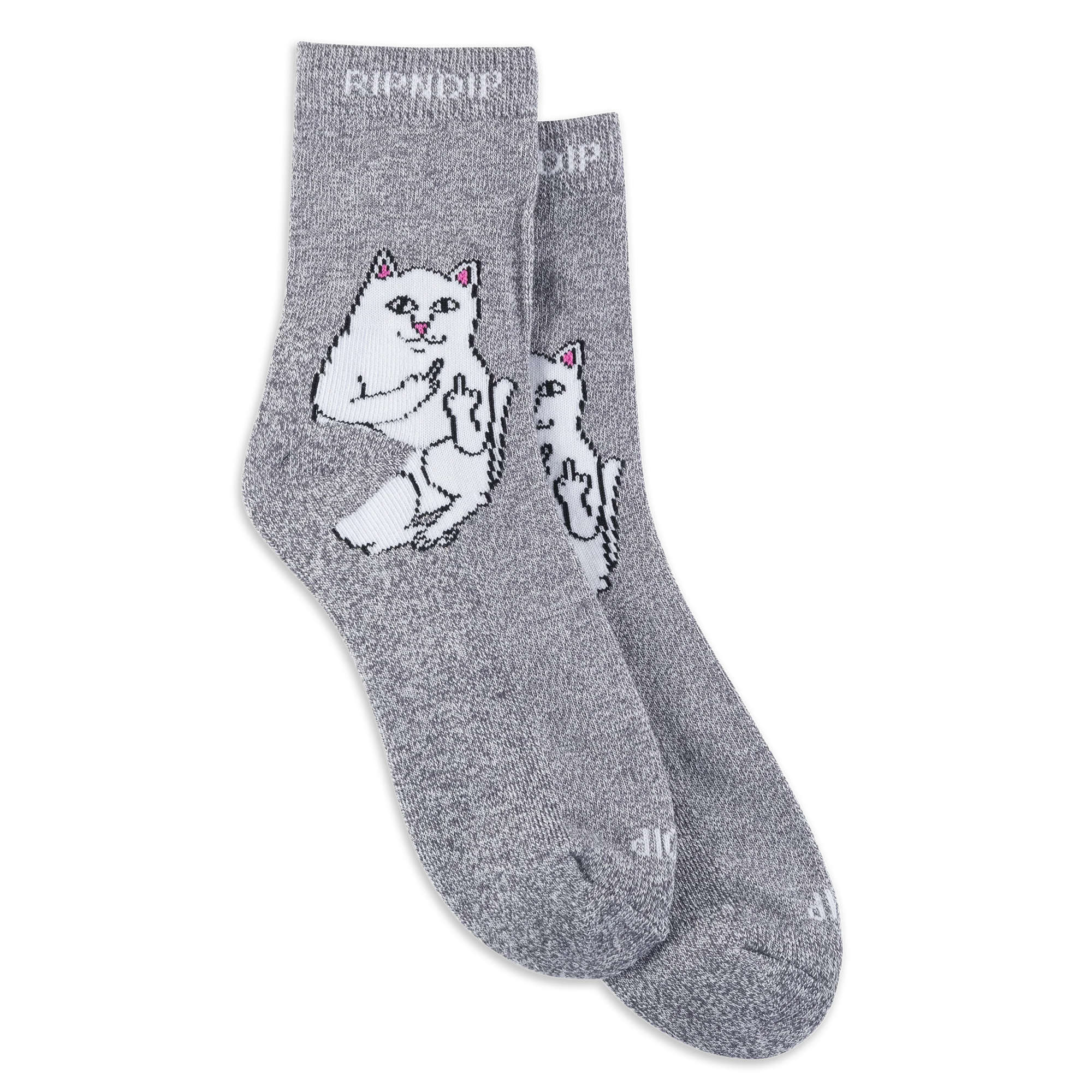 Lord Nermal Mid Socks (Charcoal Heather)