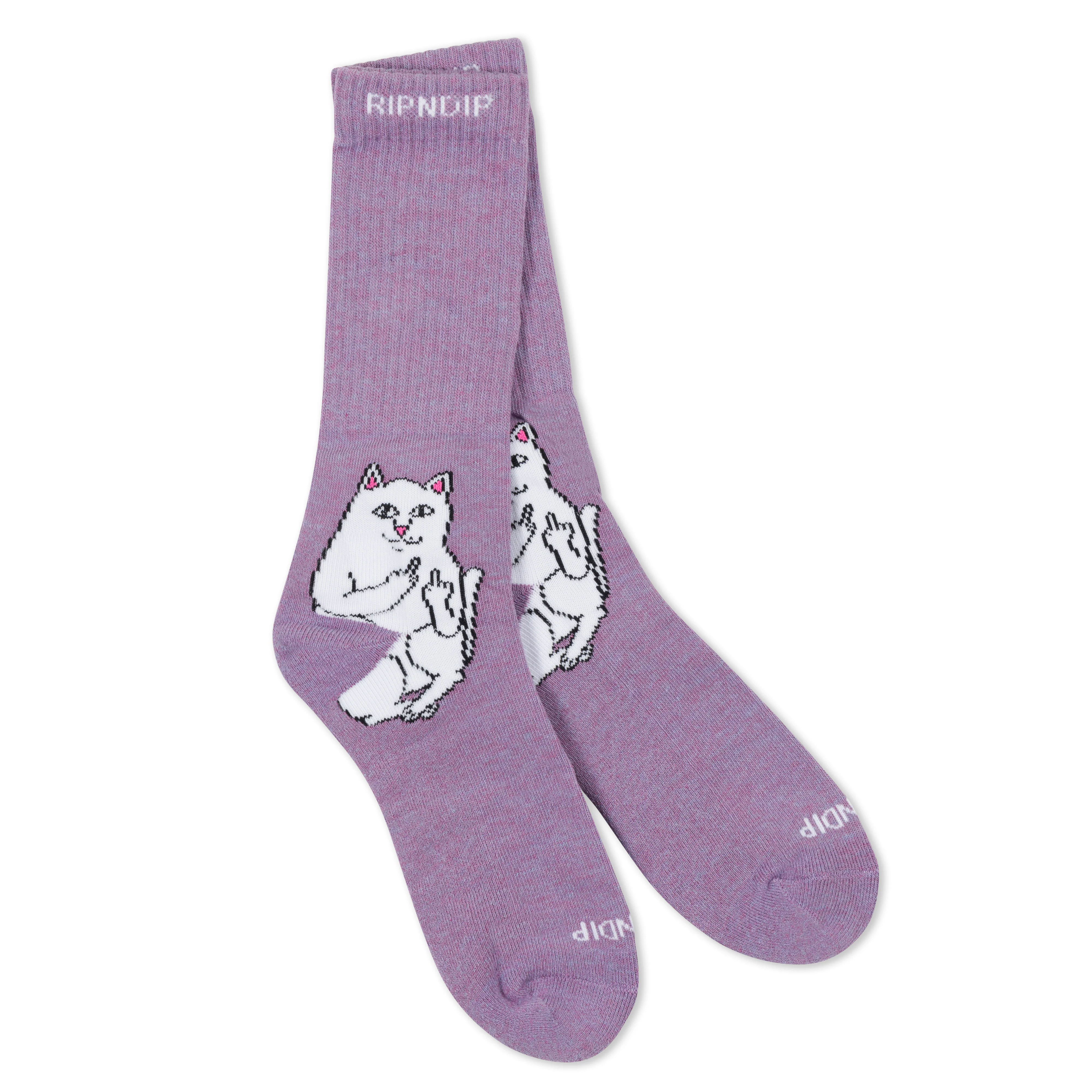 Lord Nermal Socks (Lilac Heather) - Image 3
