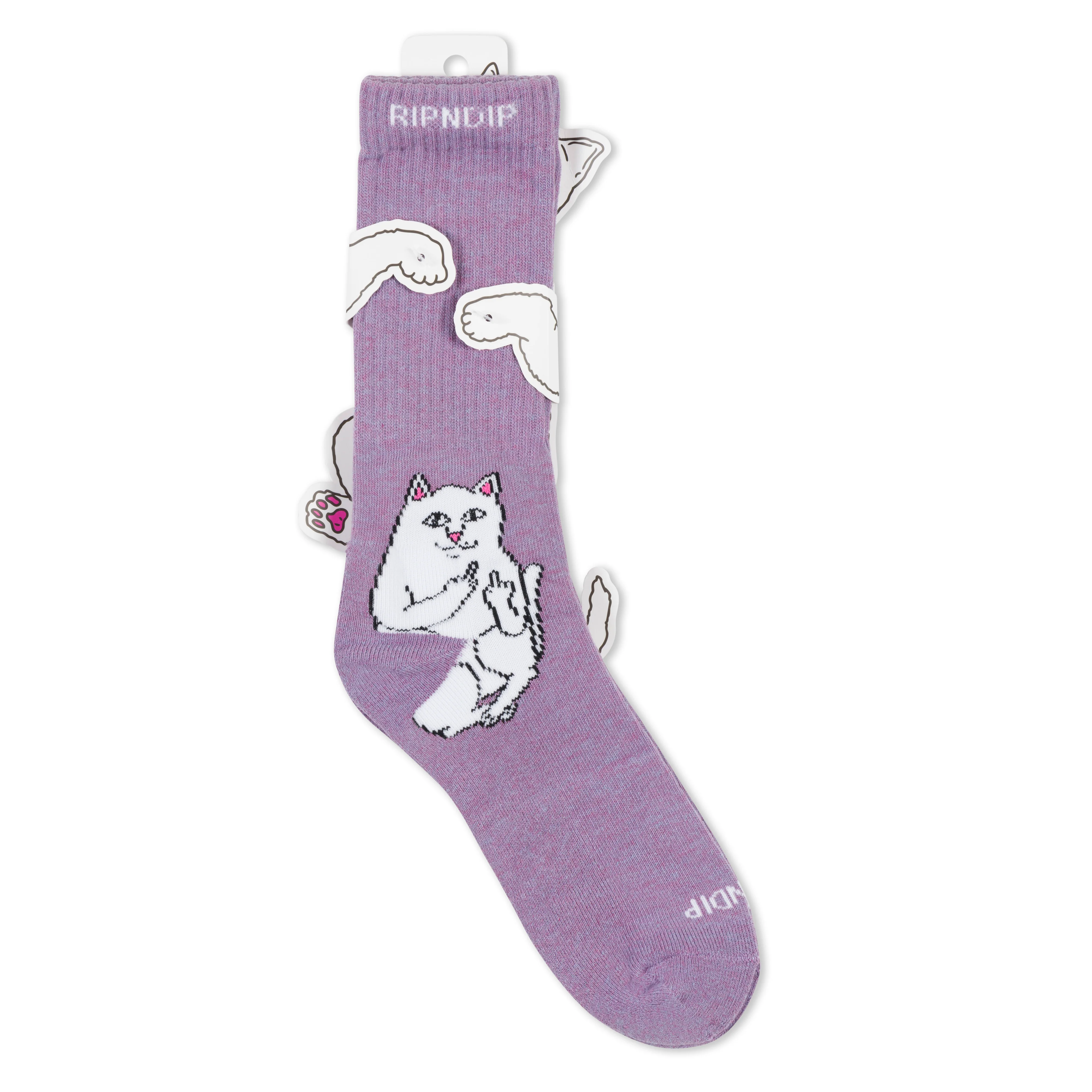 Lord Nermal Socks (Lilac Heather) - Image 4