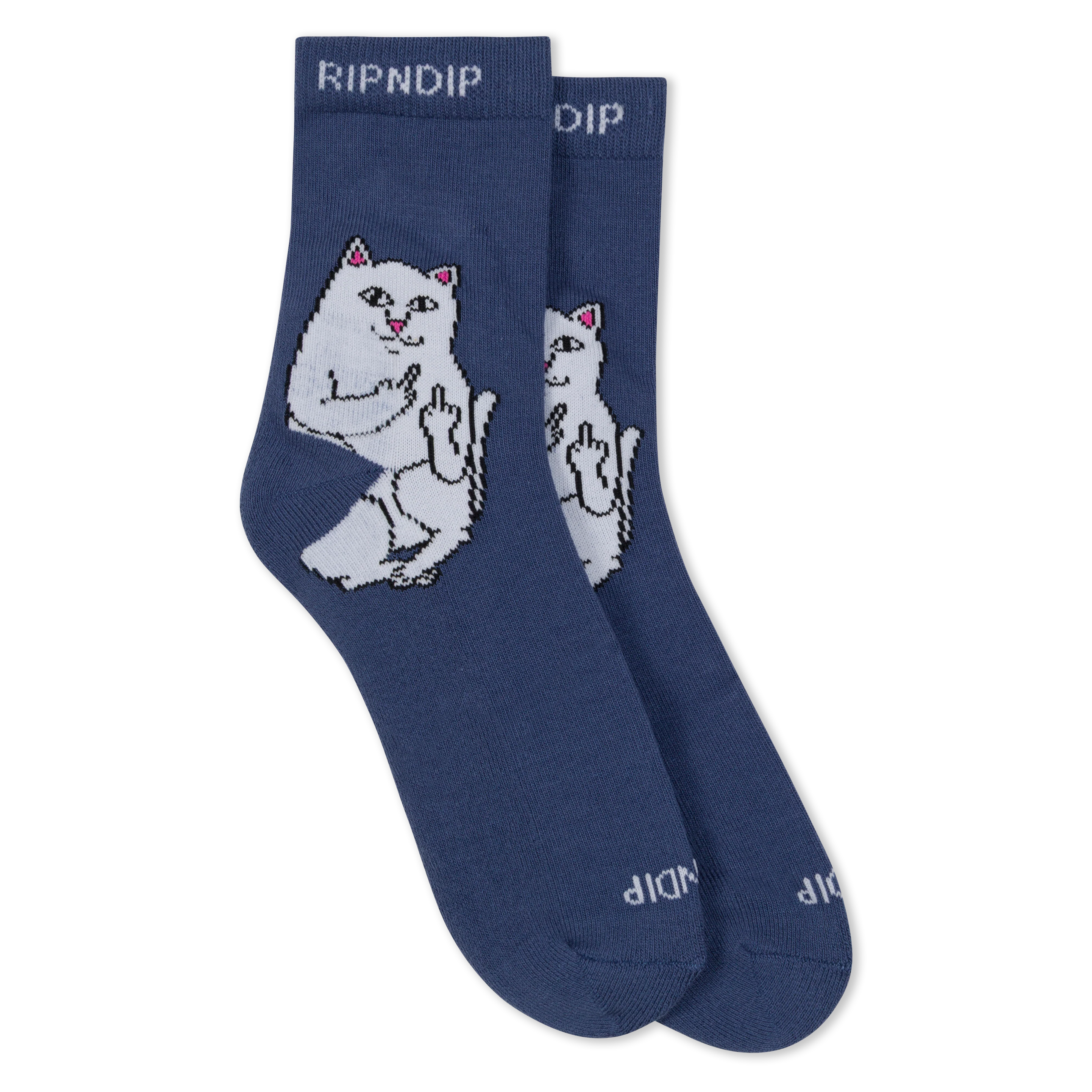 Lord Nermal Mid Socks (Navy)