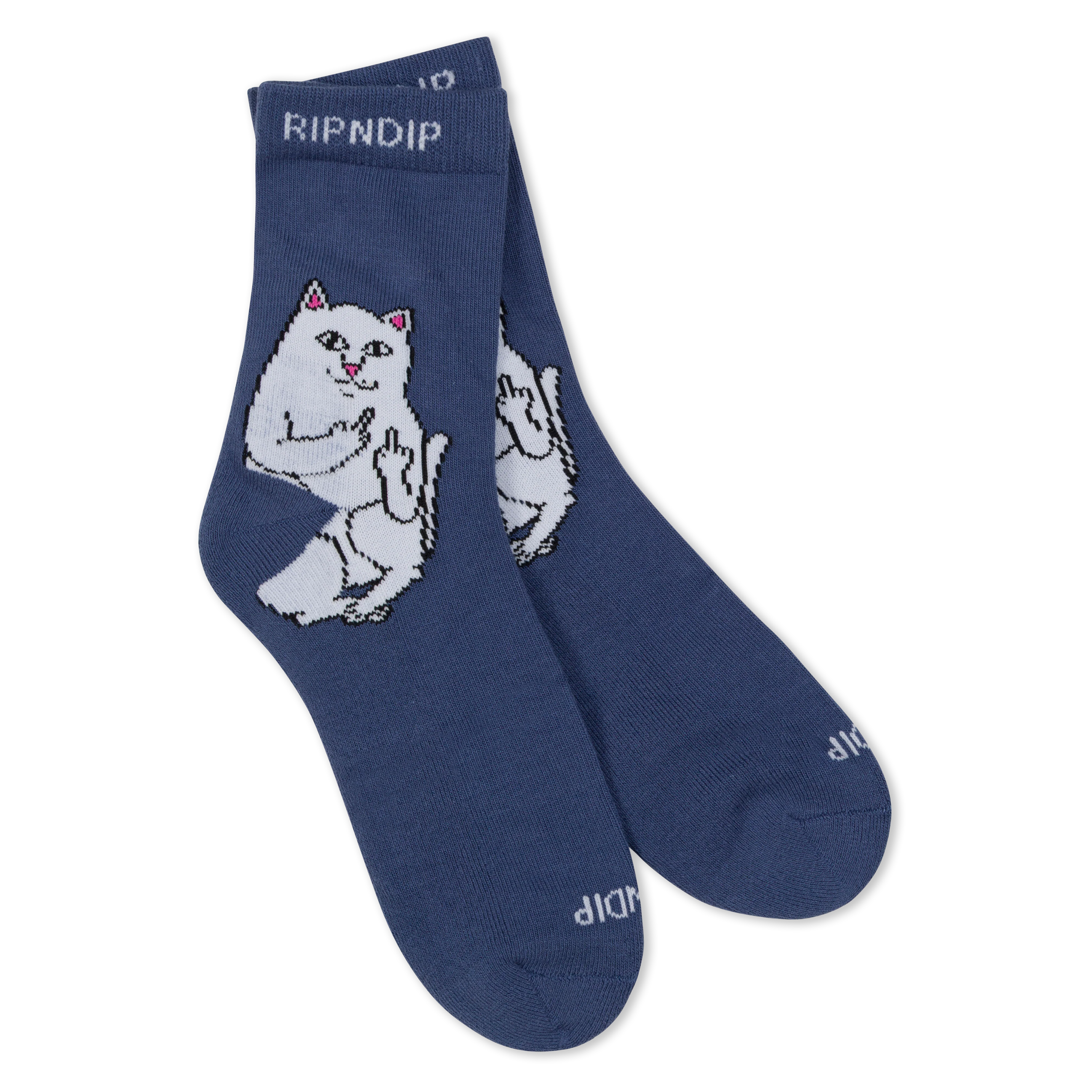 Lord Nermal Mid Socks (Navy) - Image 2
