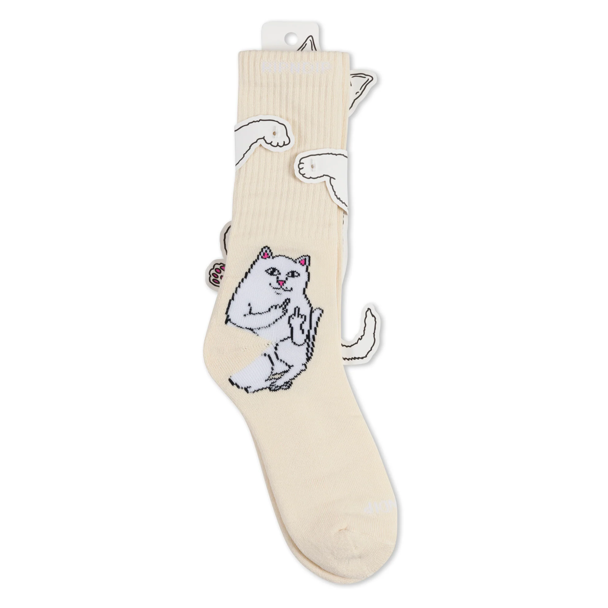 Lord Nermal Socks (Off White) - Image 3