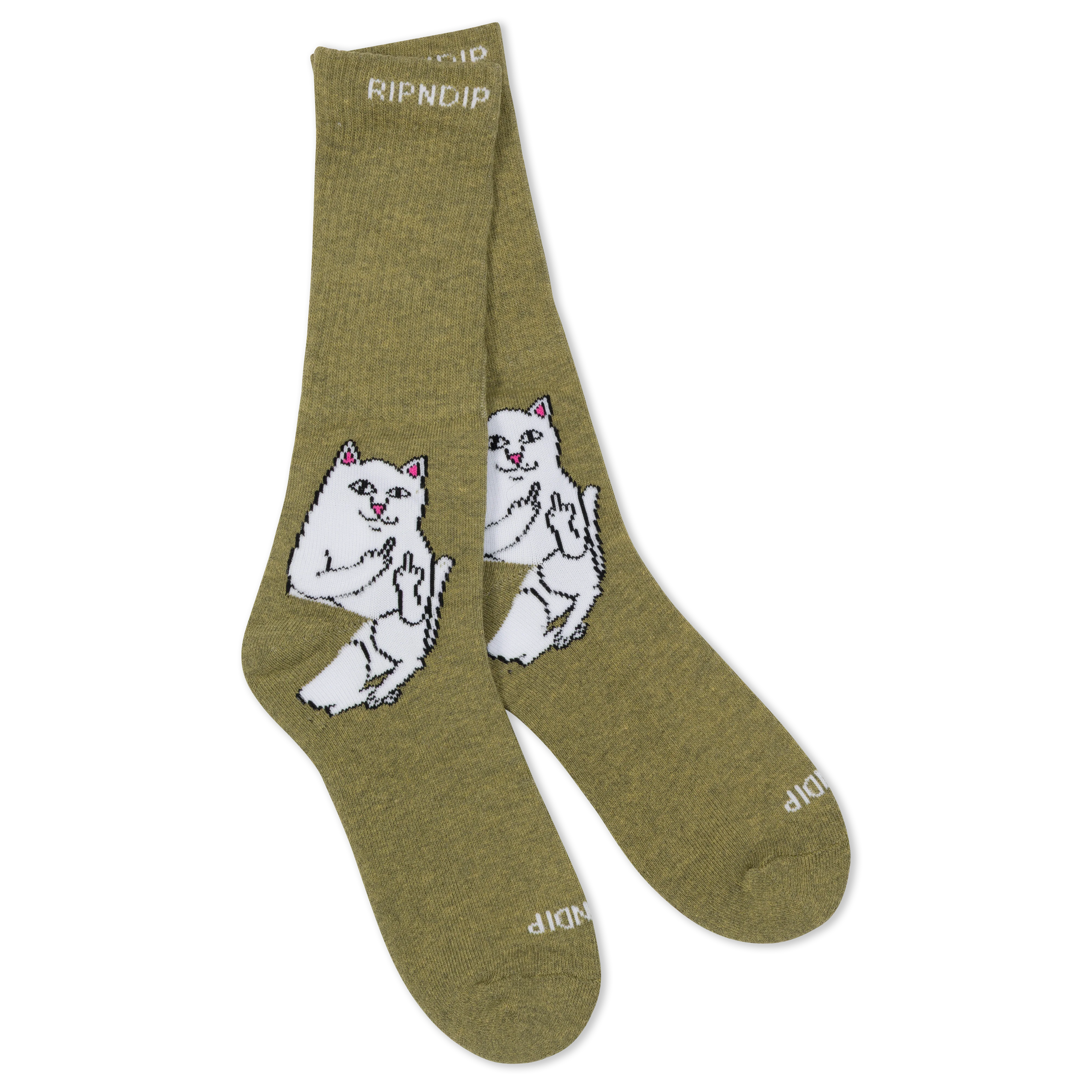 Lord Nermal Socks (Olive) - Image 2