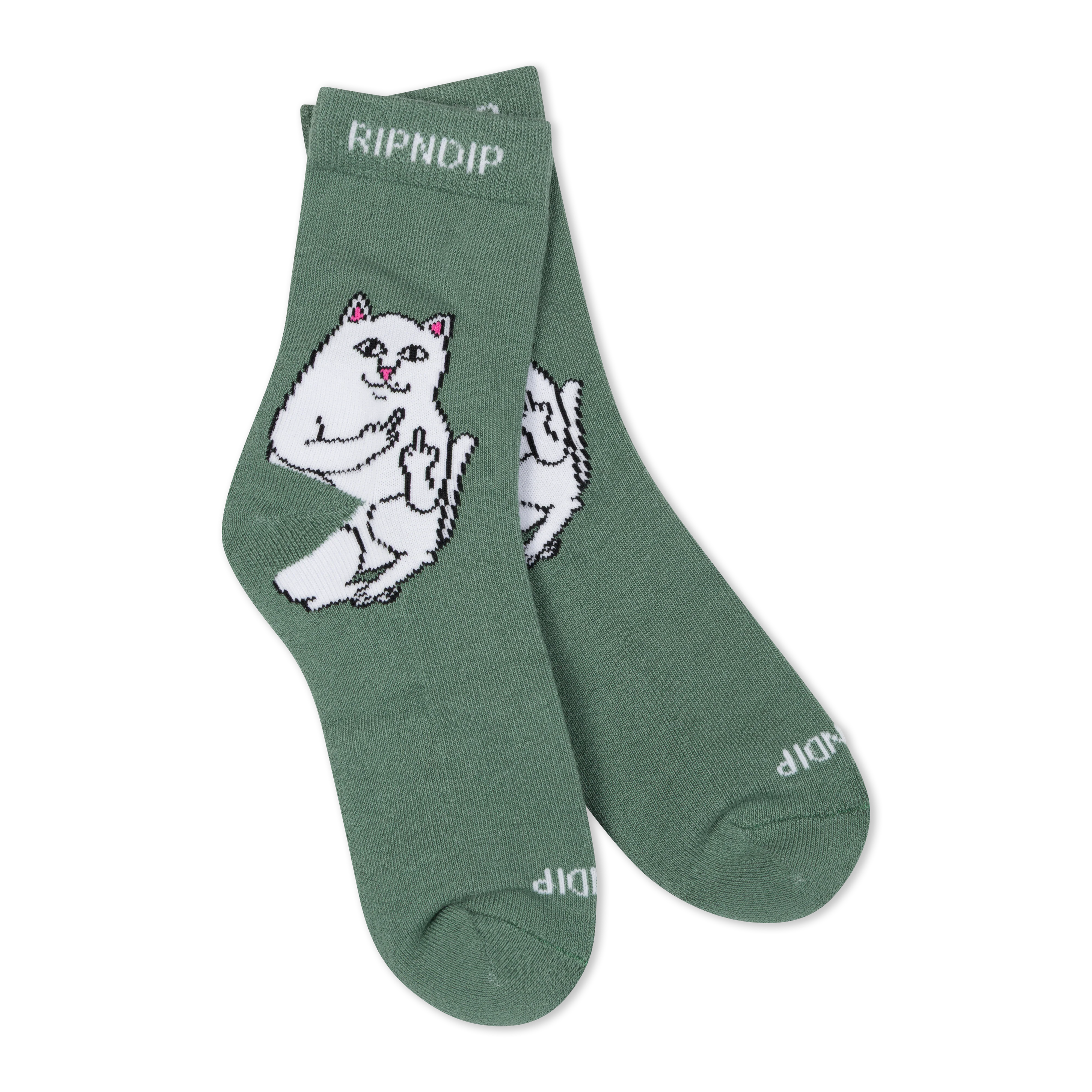 Lord Nermal Mid Socks (Pine Green) - Image 2