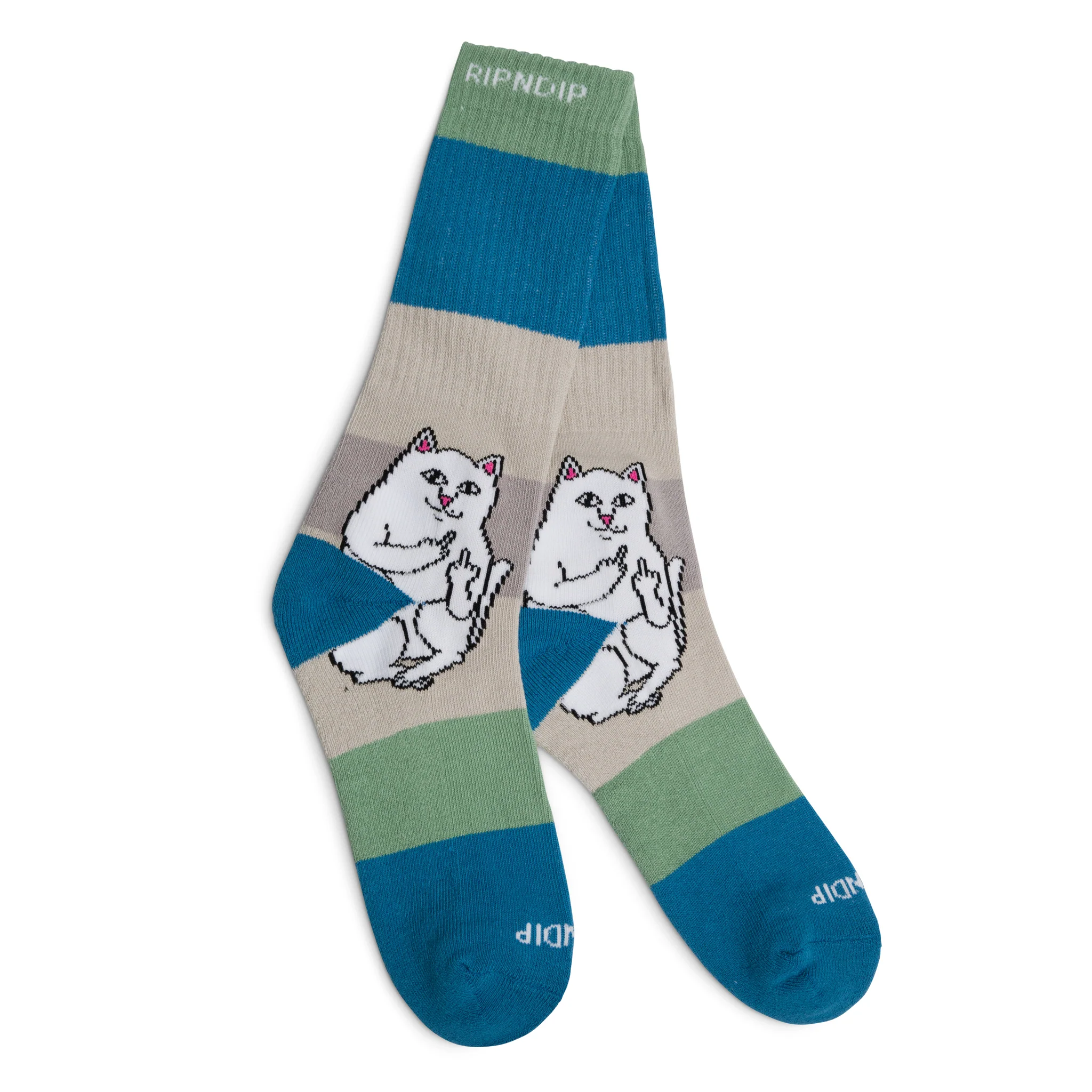 Lord Nermal Socks (Pine / Slate) - Image 2