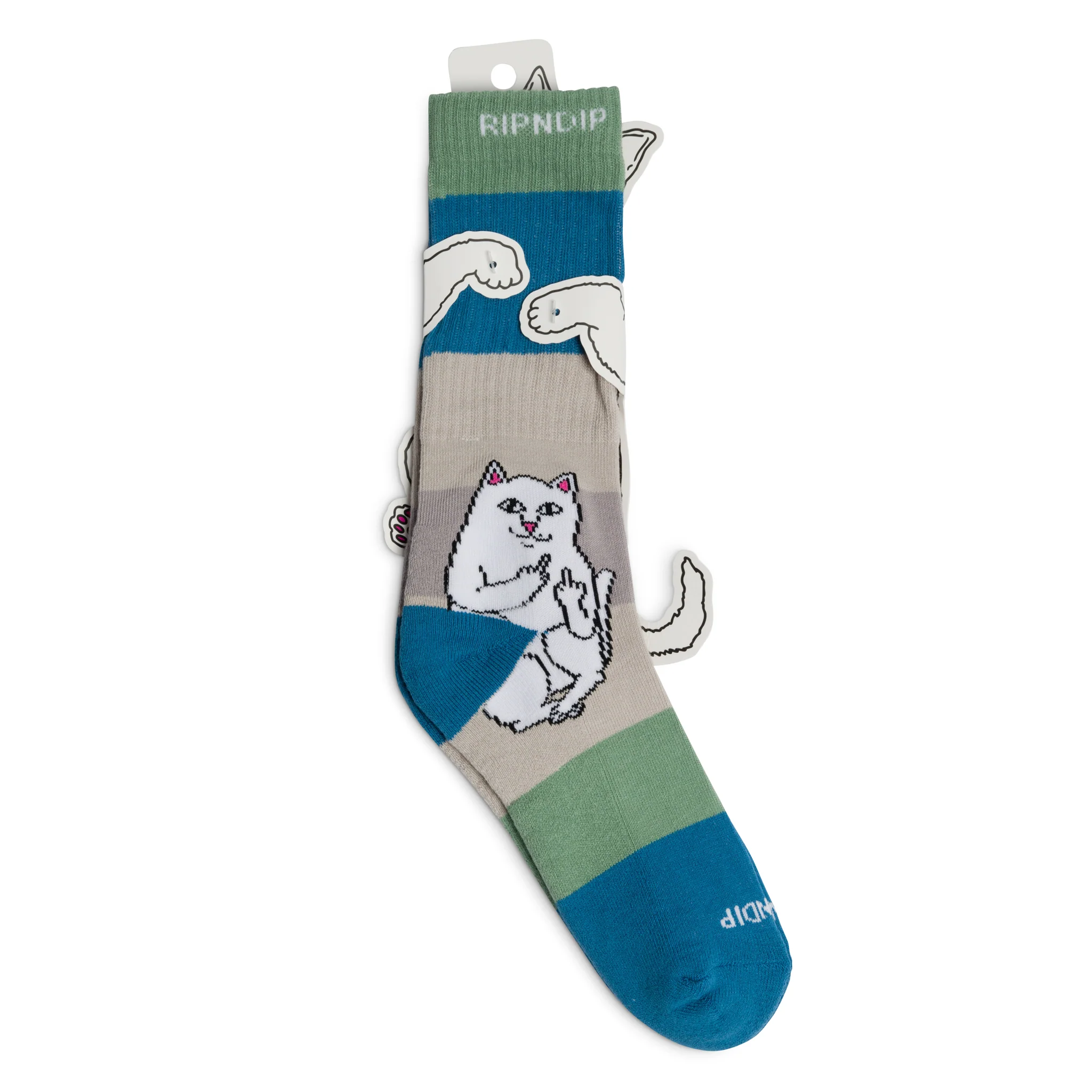 Lord Nermal Socks (Pine / Slate) - Image 3