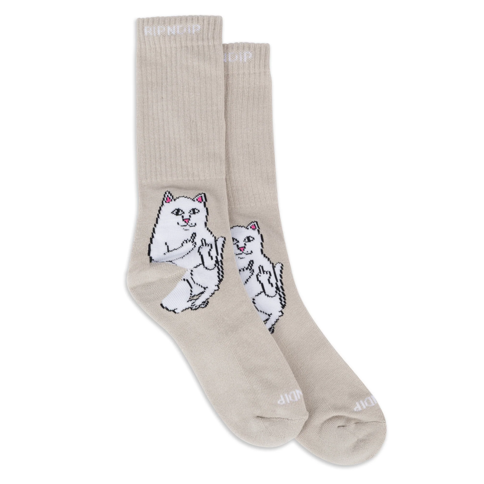 Lord Nermal Socks (Warm Gray)