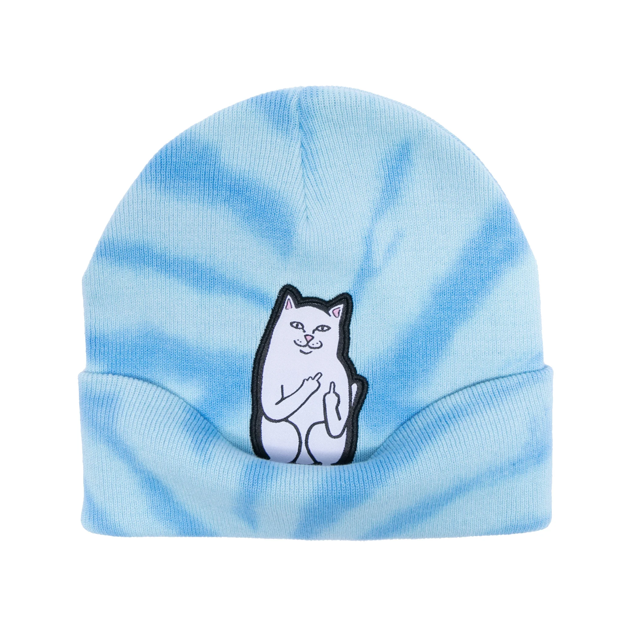Lord Nermal Beanie (Light Blue Tie Dye) - Image 3