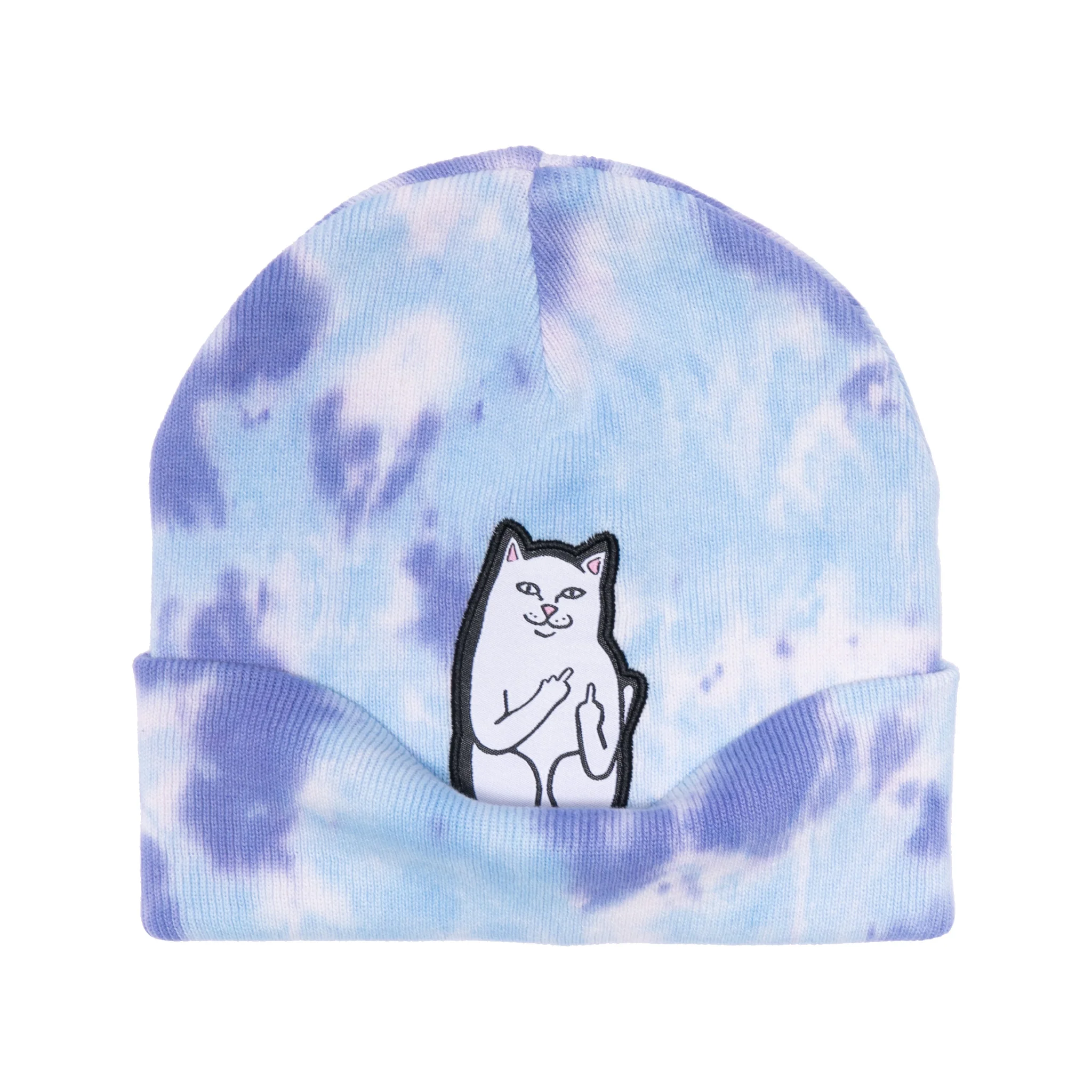Lord Nermal Tie Dye Beanie (Periwinkle) - Image 3