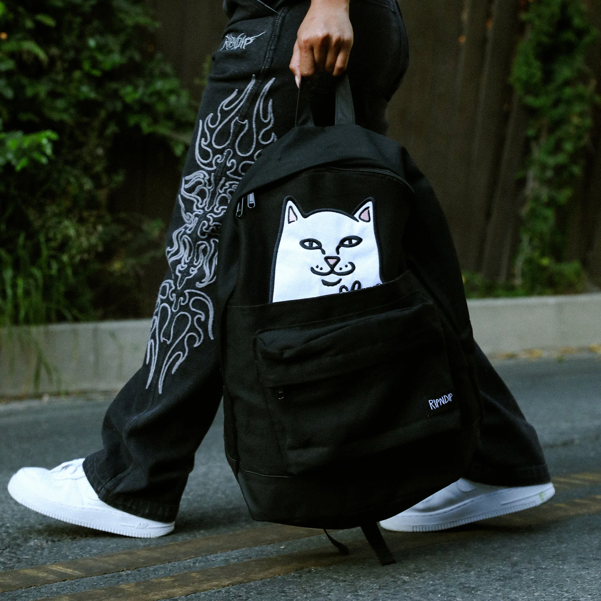 Lord Nermal Velcro Hands Backpack (Black) - Image 3