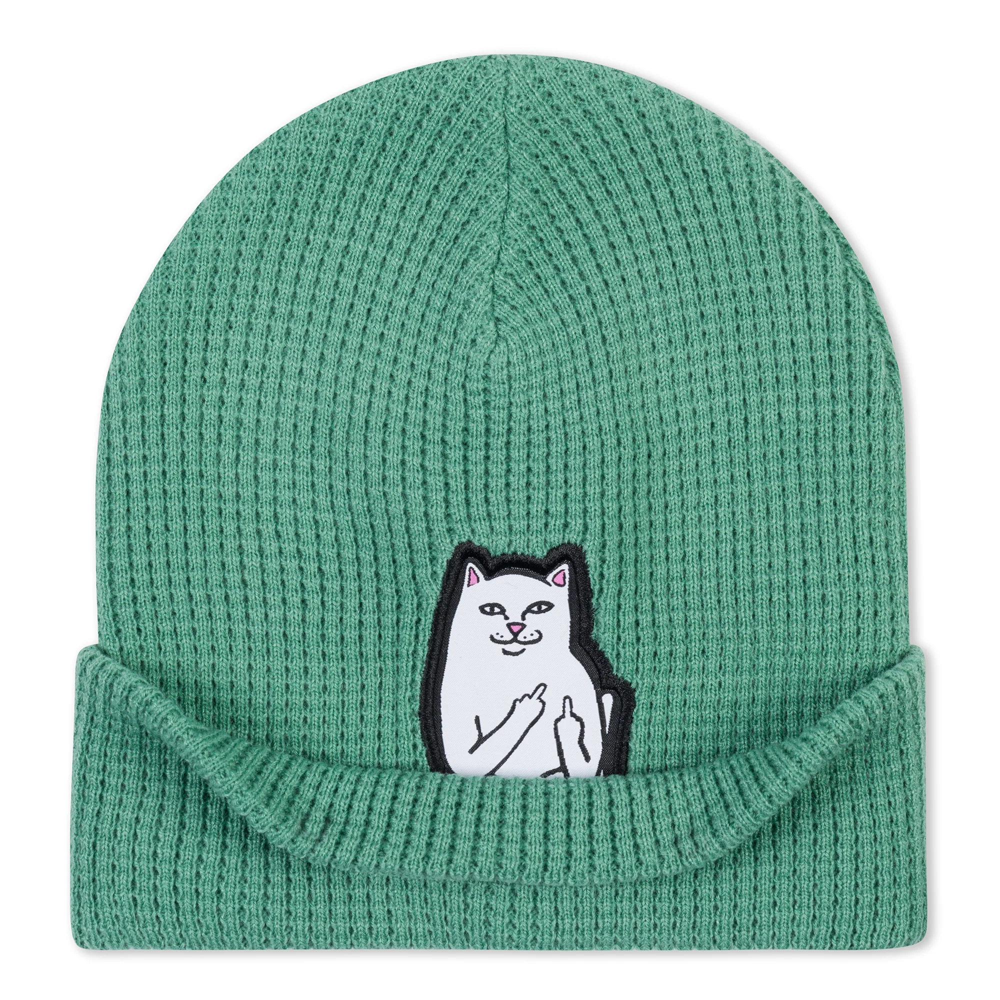 Lord Nermal Waffle Beanie (Light Pine) - Image 3
