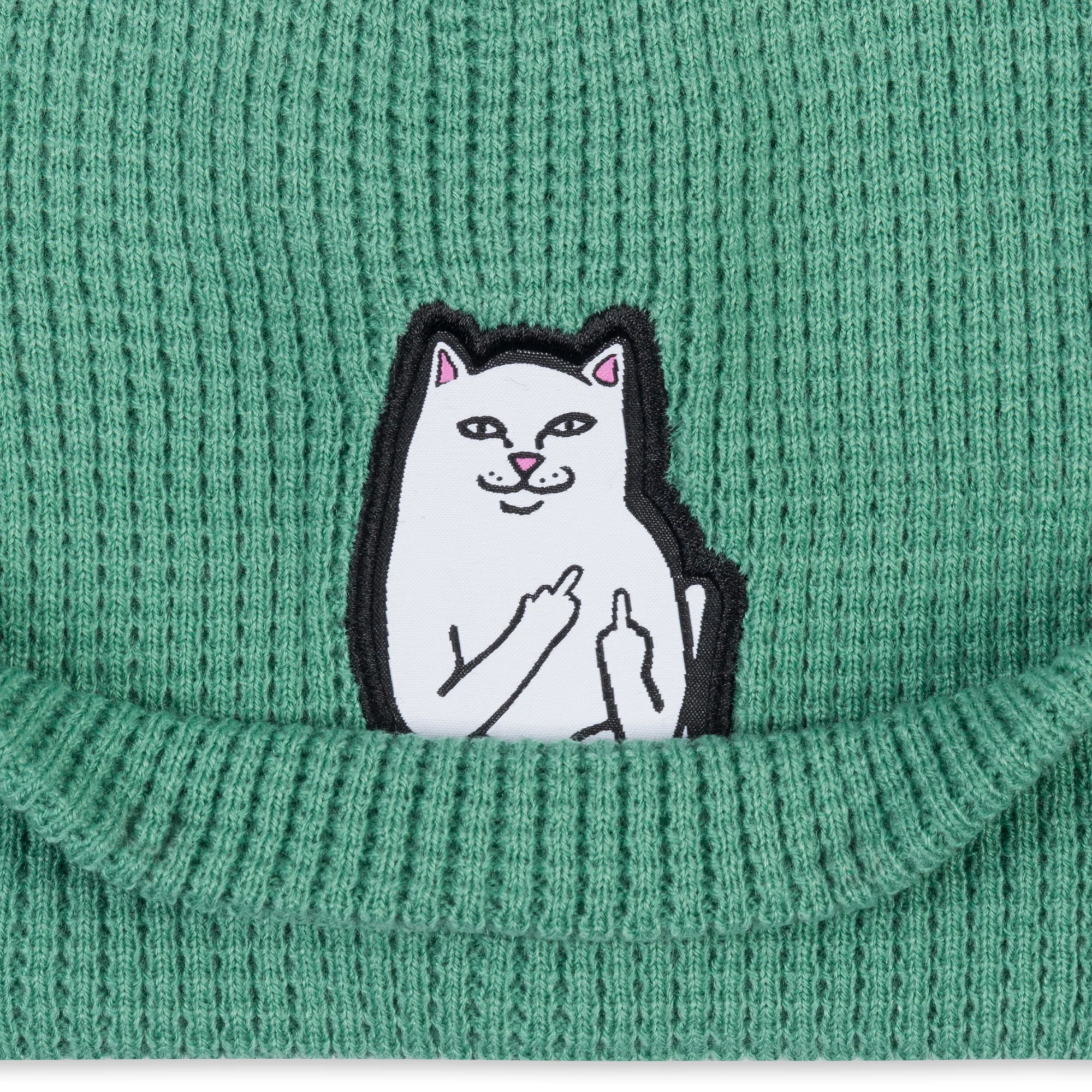 Lord Nermal Waffle Beanie (Light Pine) - Image 4