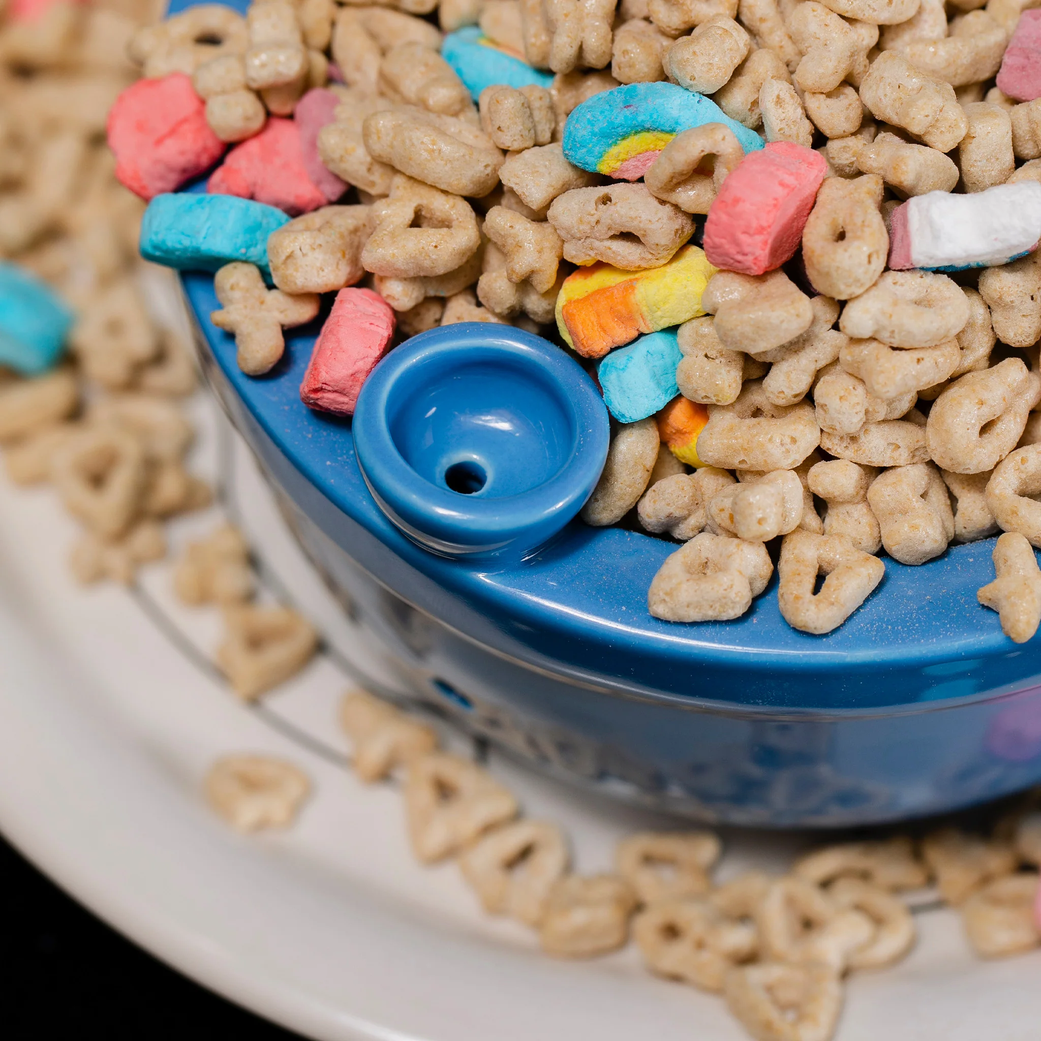 Lord Nermal Wake And Bake Cereal Bowl (Blue) - Image 4