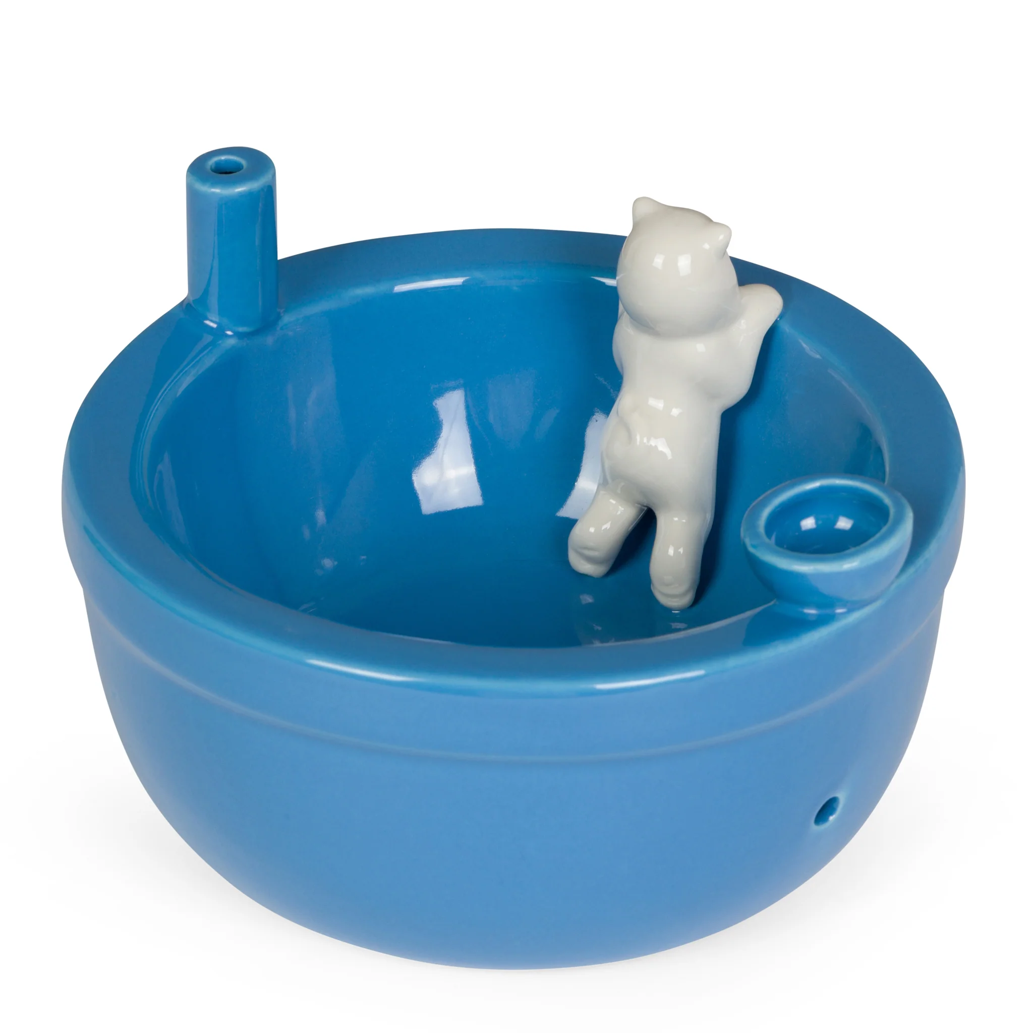 Lord Nermal Wake And Bake Cereal Bowl (Blue) - Image 6